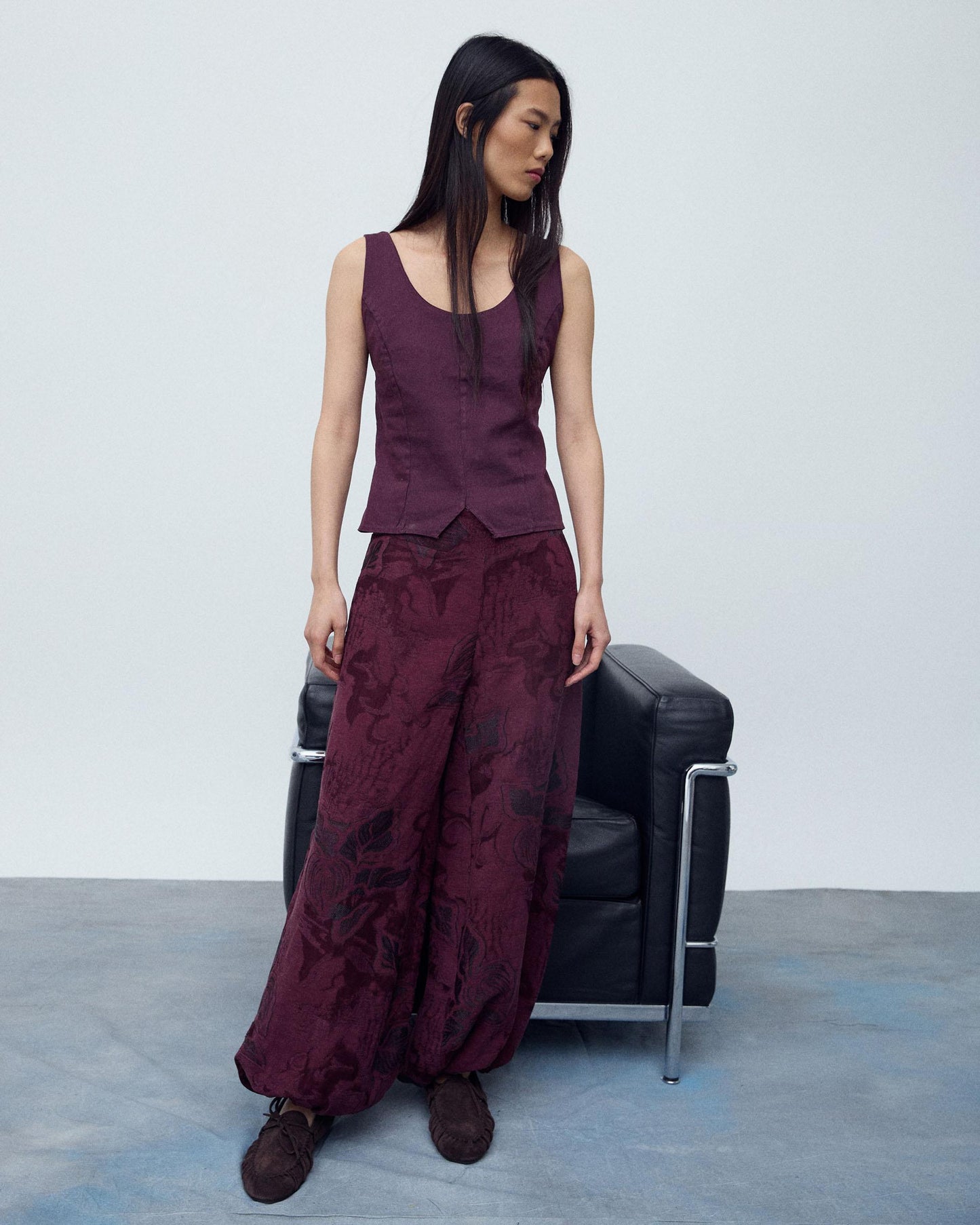 Top Corsetero Morado