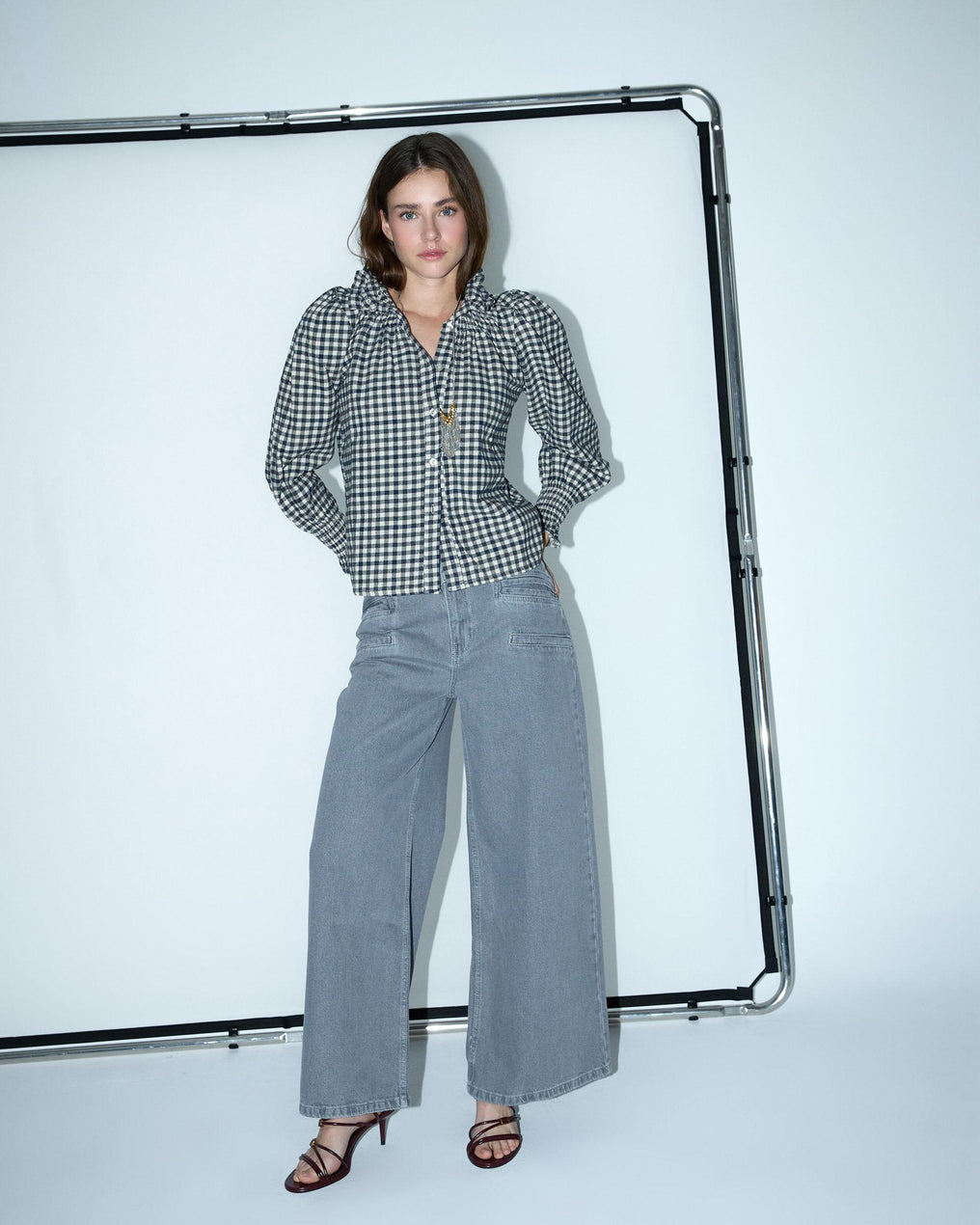 Double Pocket Jeans Grey