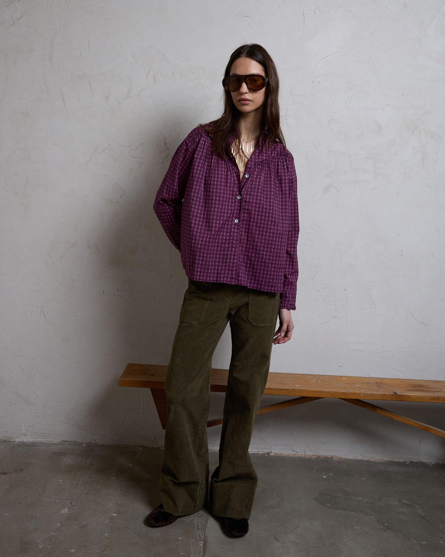 Pantalón Micropana Bolsillos Verde