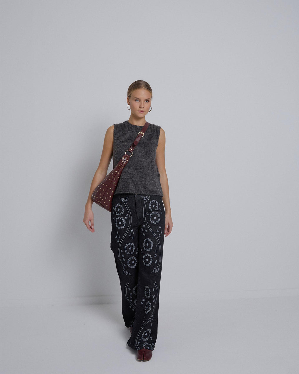 Anthracite Knit Vest