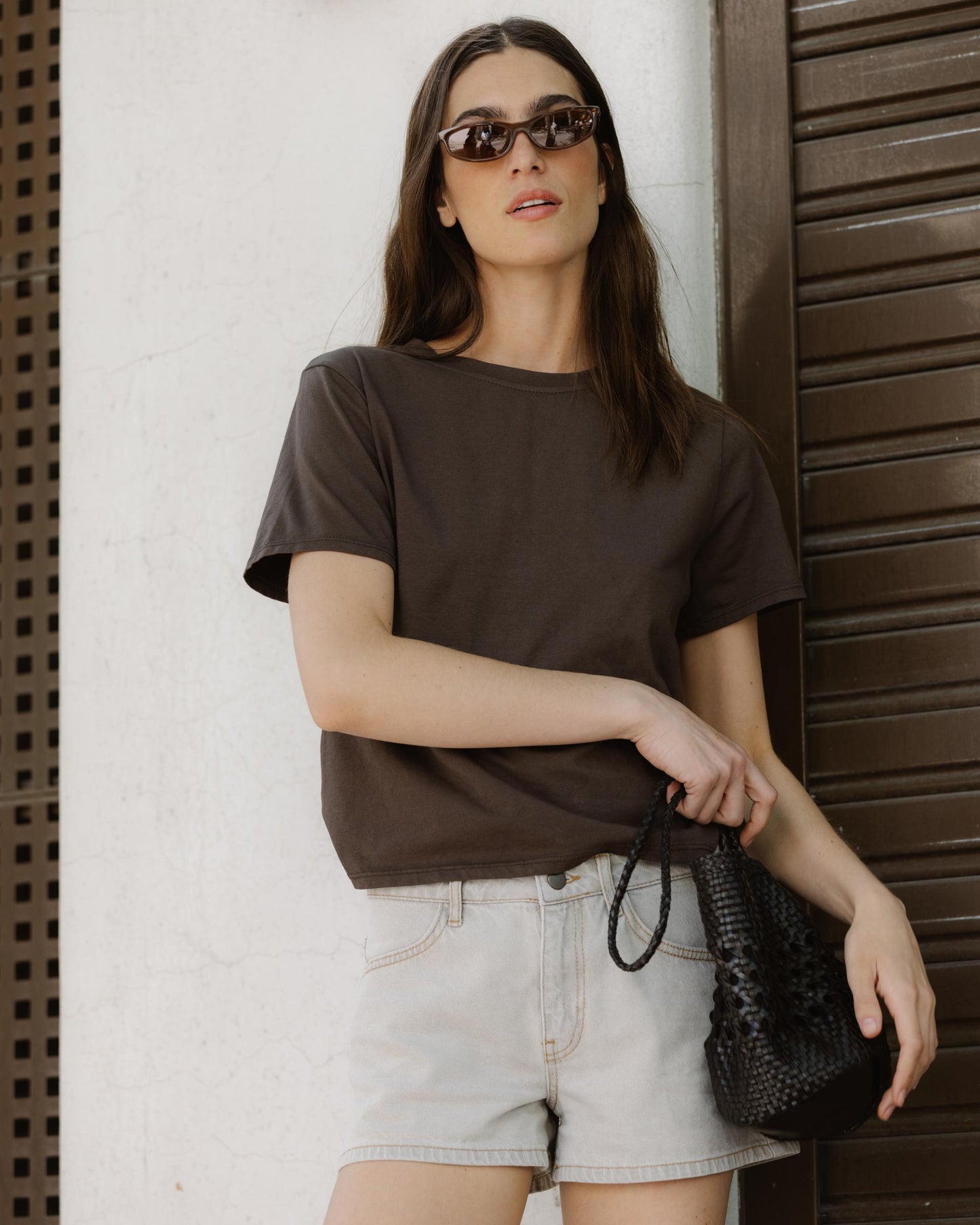 Brown Short Sleeve T-Shirt
