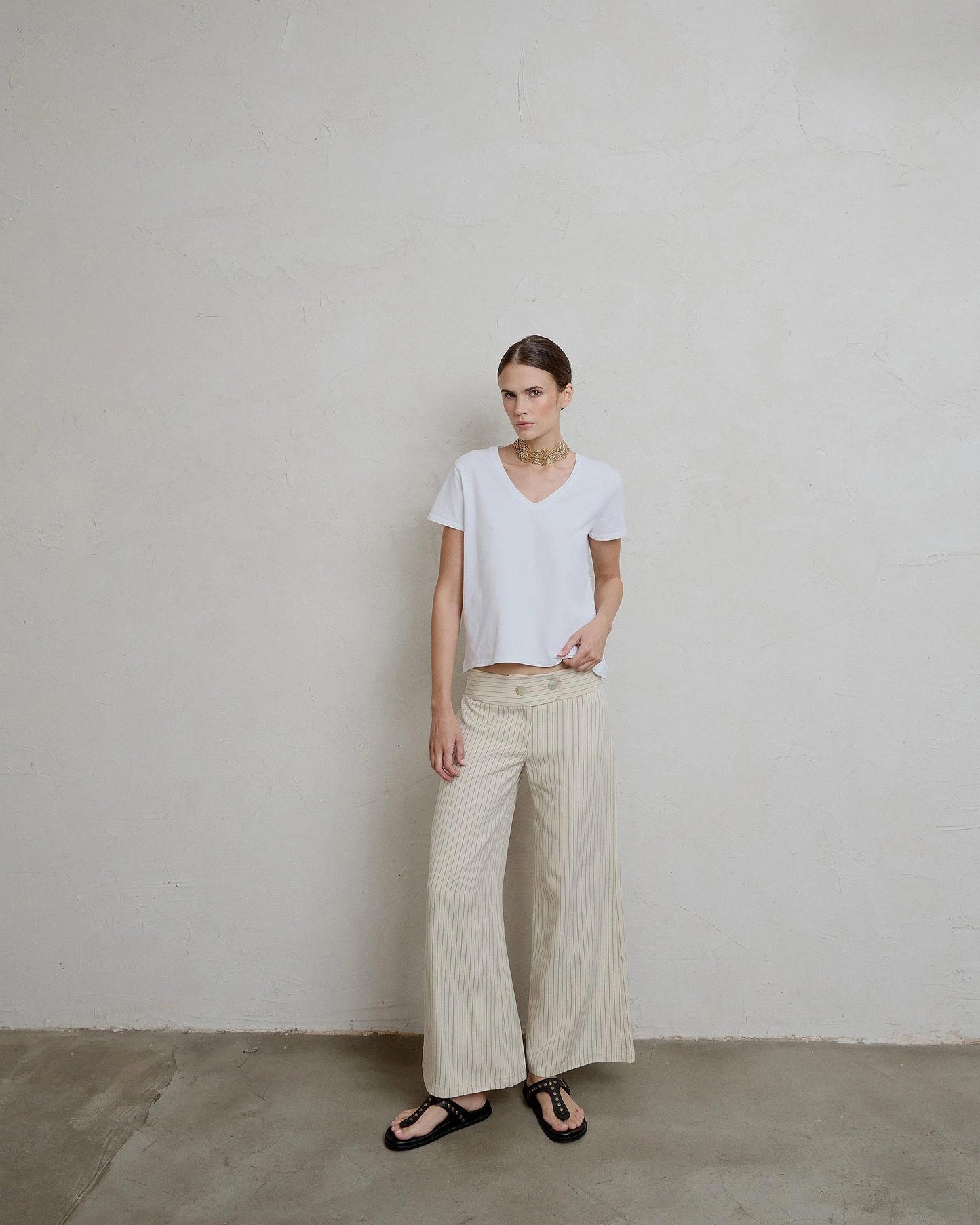 Camiseta Básica Manga Corta Blanco