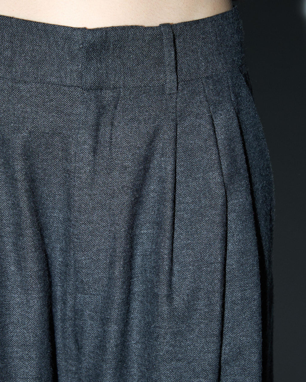 Pantalón Triple Pinza Espiga Antracita