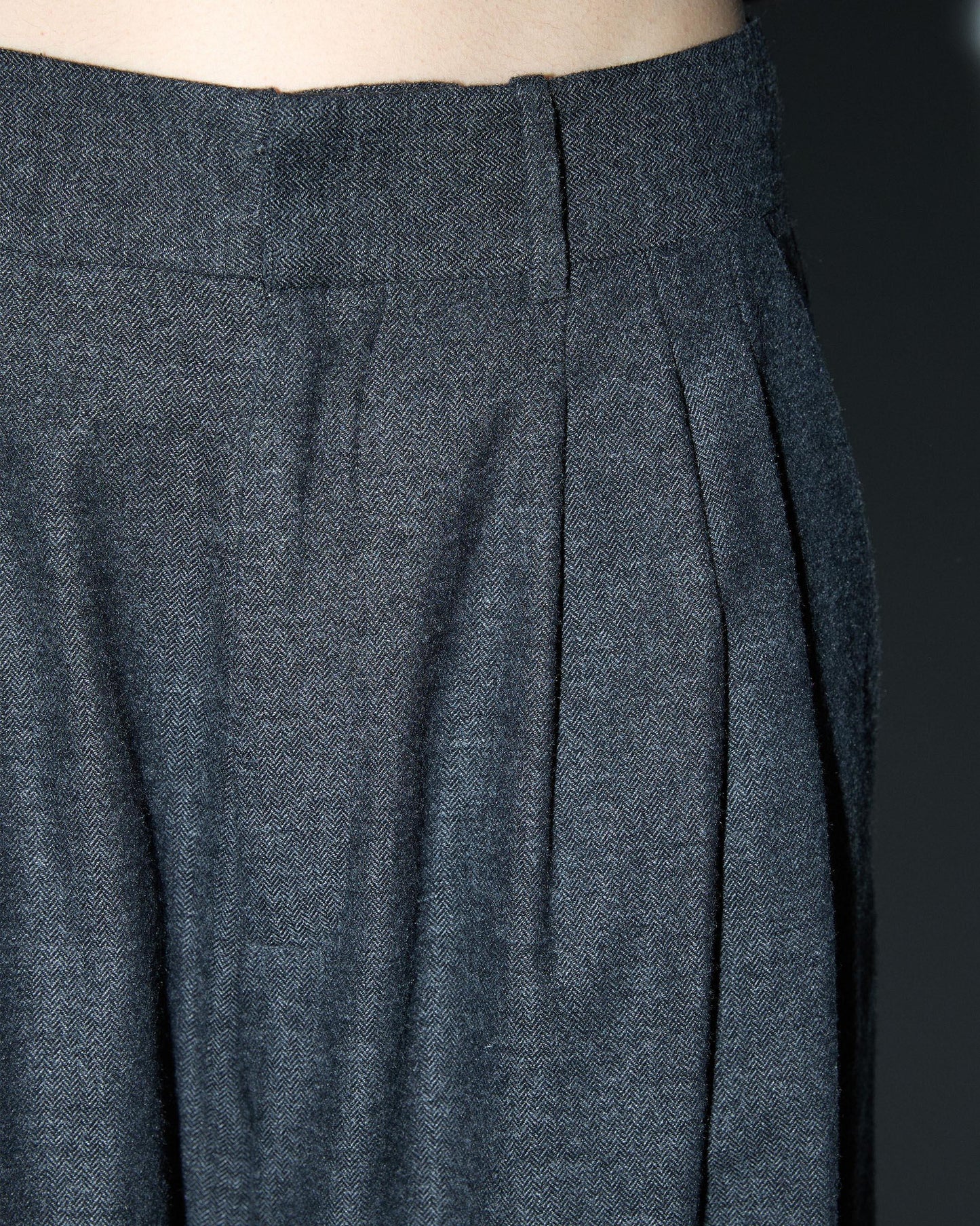 Pantalón Triple Pinza Espiga Antracita