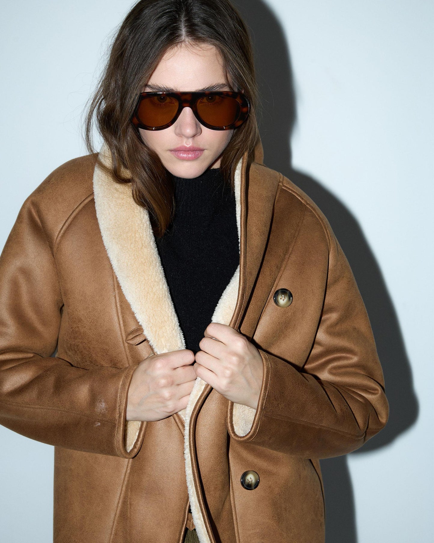 Abrigo Borrego Camel