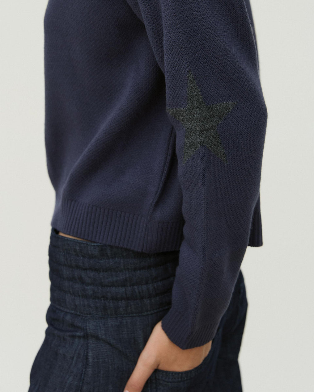 Jersey Estrellas Codos Azul