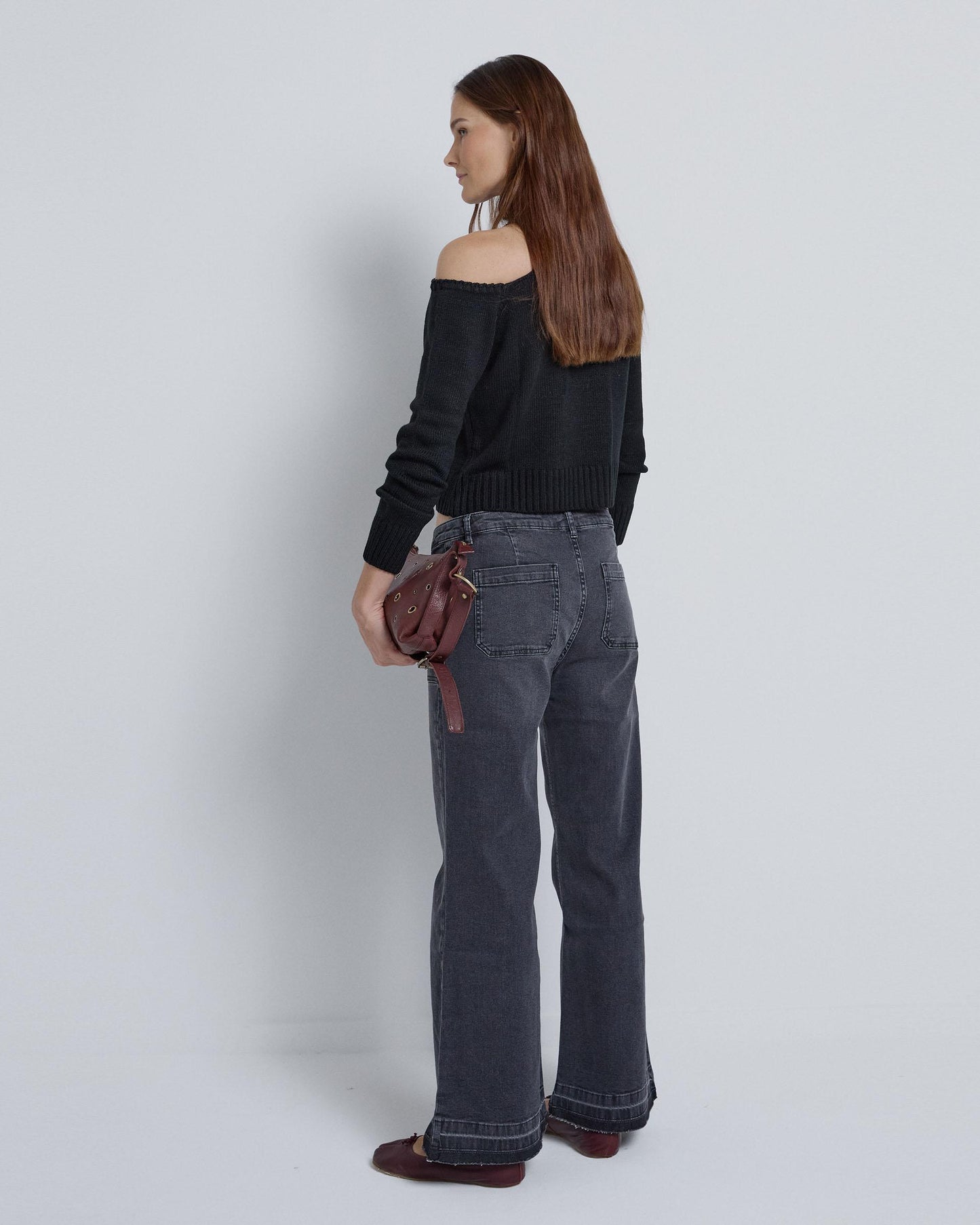 Jersey Manga Asimetrica Negro