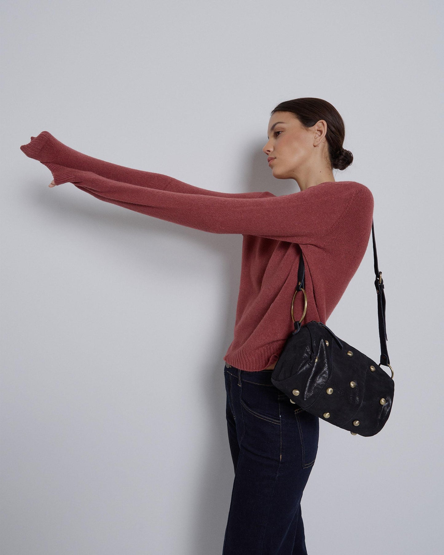 Jersey Cuello Redondo Teja