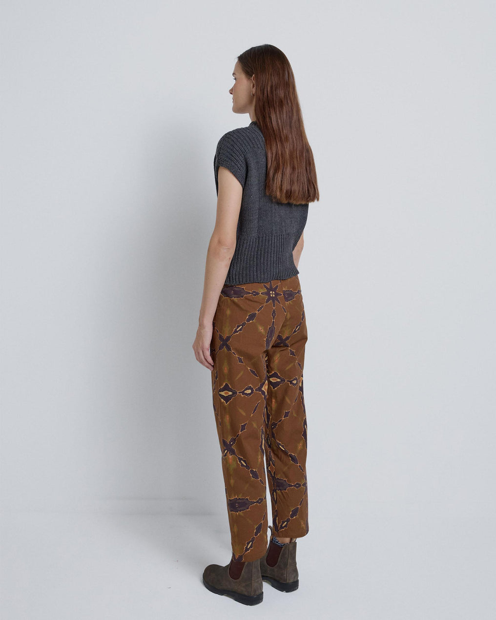 Brown Tye Die Pants