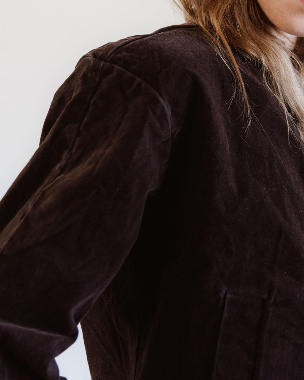 Chaqueta Velvet Marrón