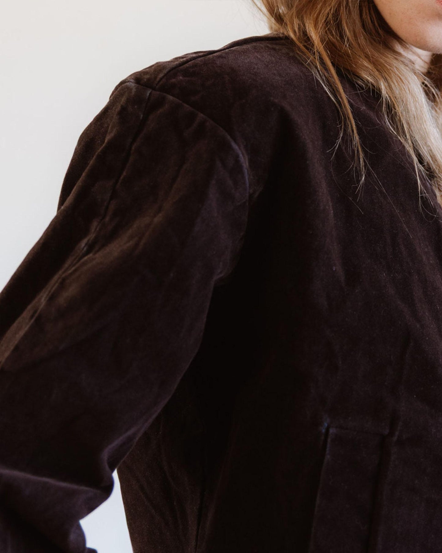 Chaqueta Velvet Marrón