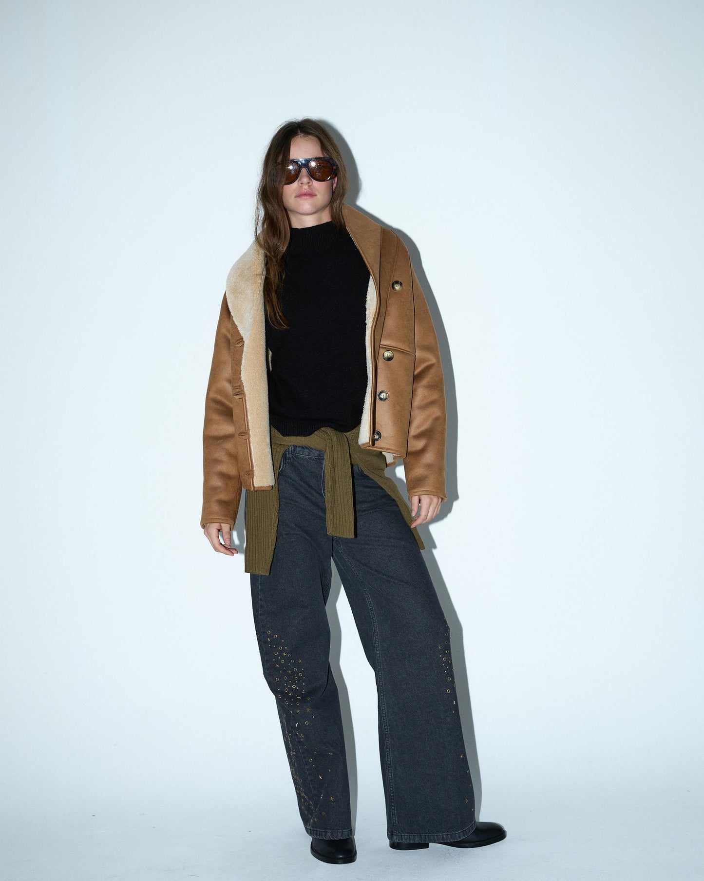 Abrigo Borrego Camel