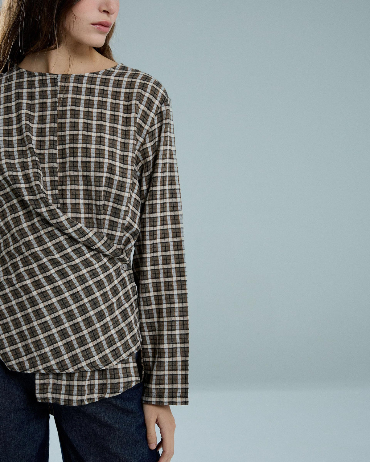 Blusa Cruzada Verde