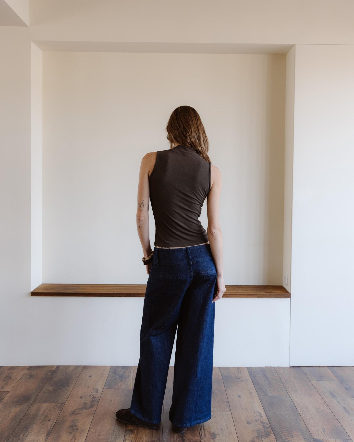 Jeans Triple Cinturilla Azul