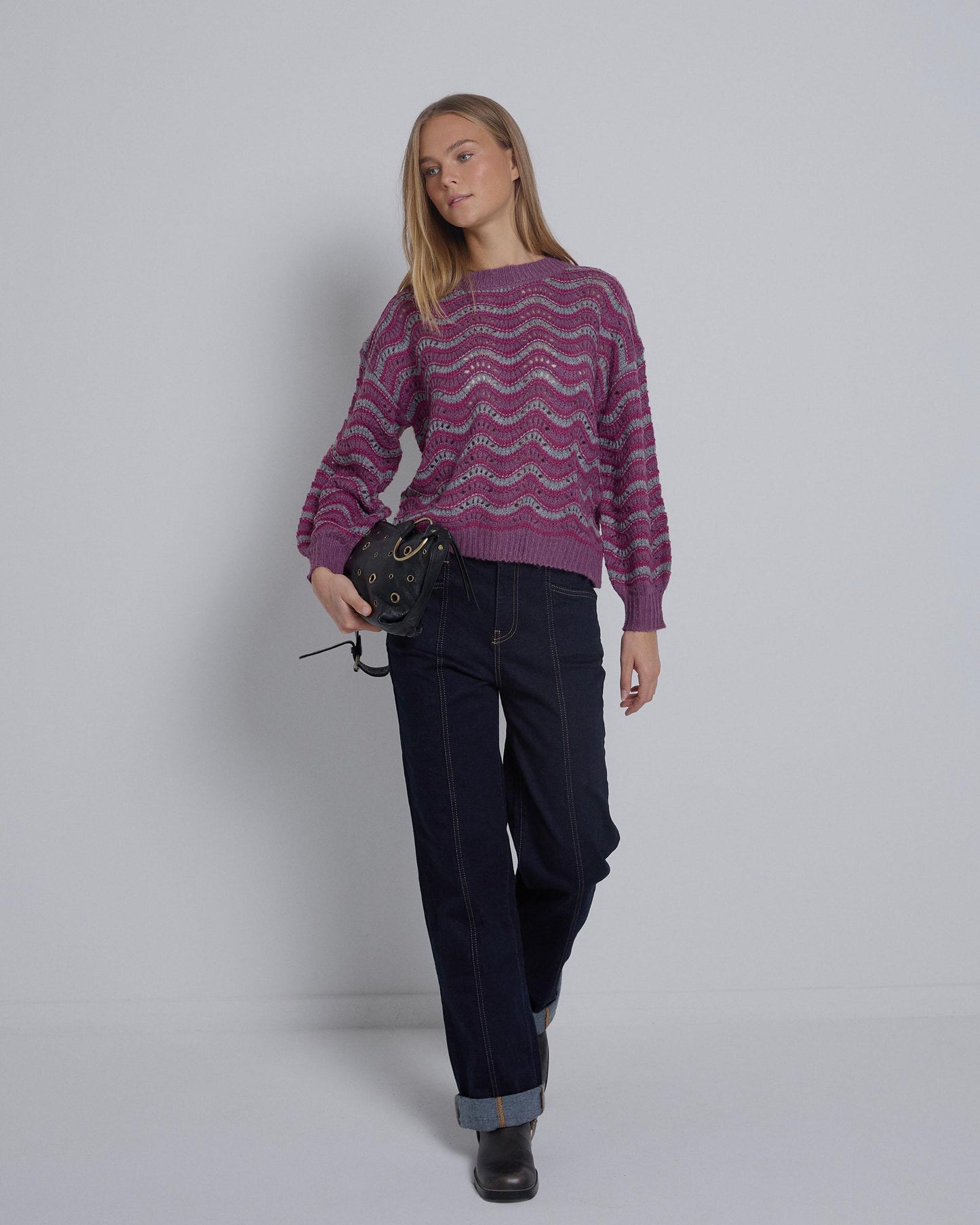 Jersey Punto Ondas Rosa