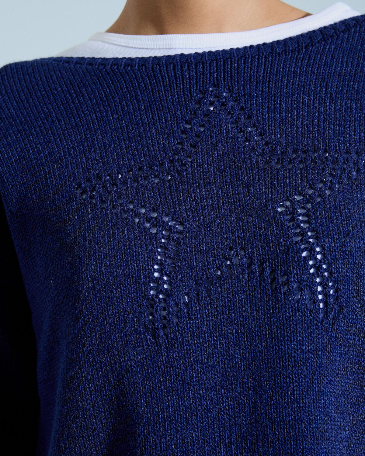 Jersey Troquelado Estrella Azul