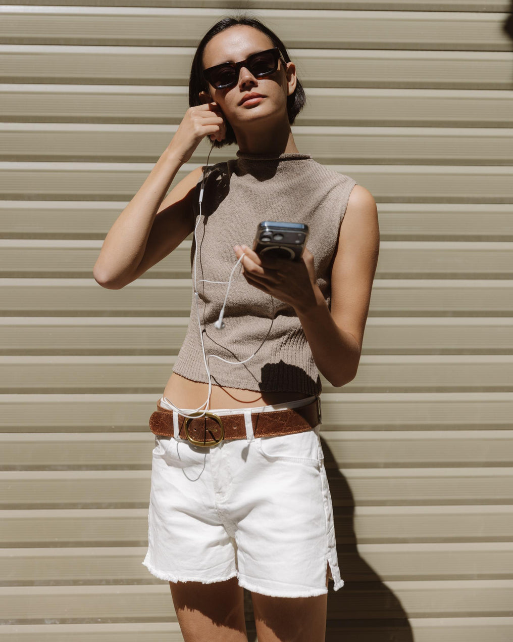 Shorts Étoiles Arrière Blanc