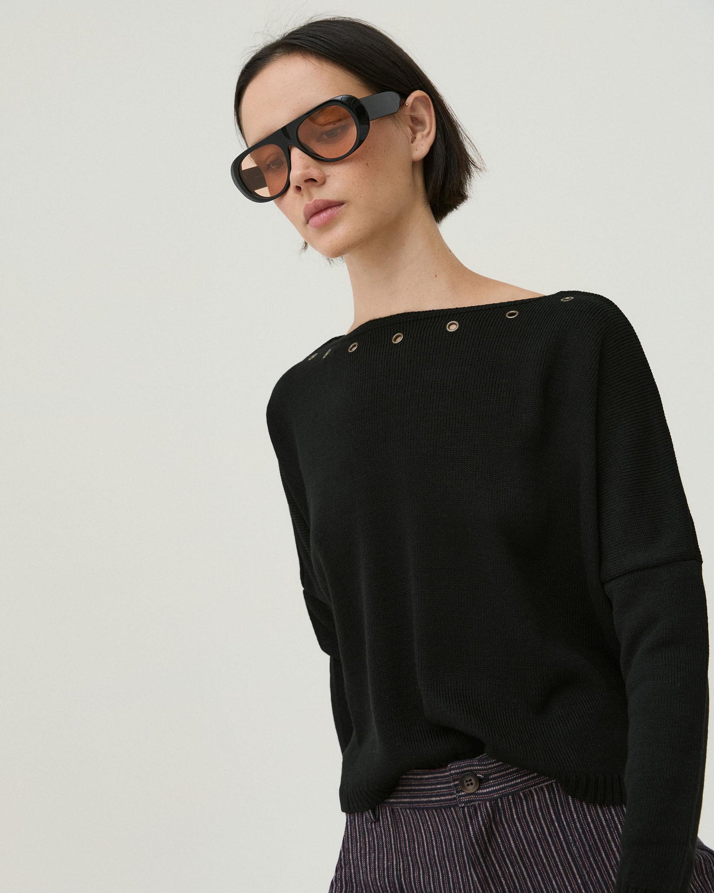 Jersey Arandelas Negro