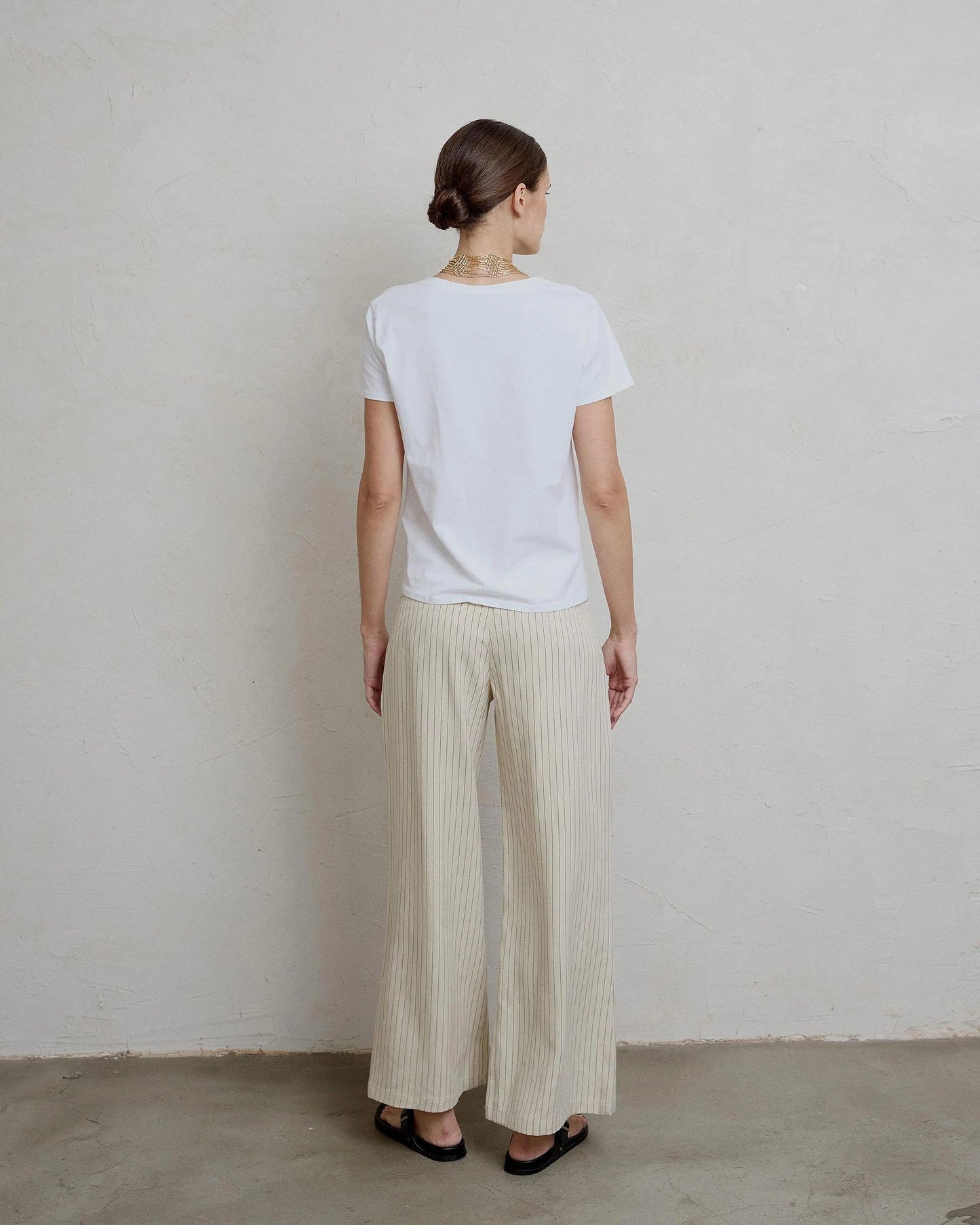 Camiseta Básica Manga Corta Blanco