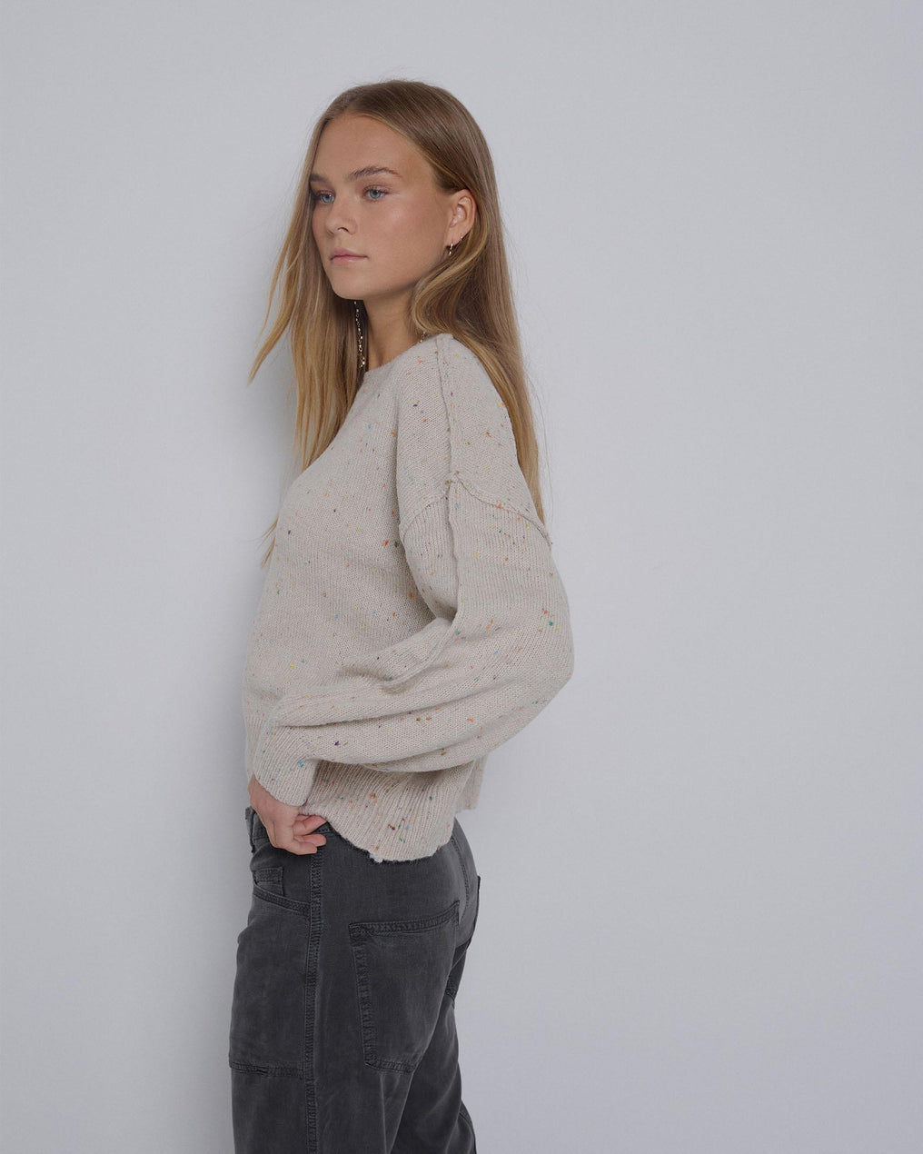 Jersey Jaspeado Beige