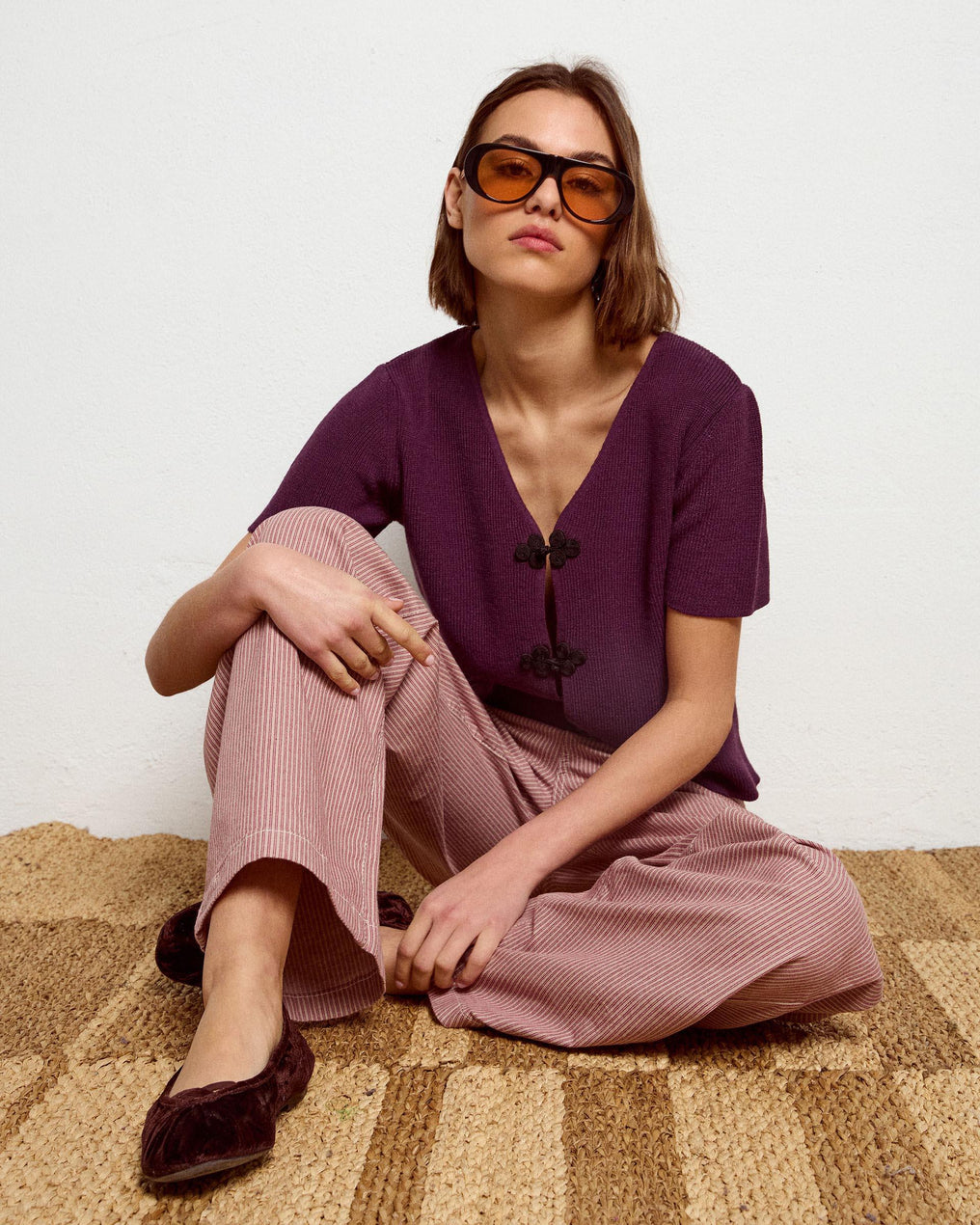 Top Punto Japo Morado