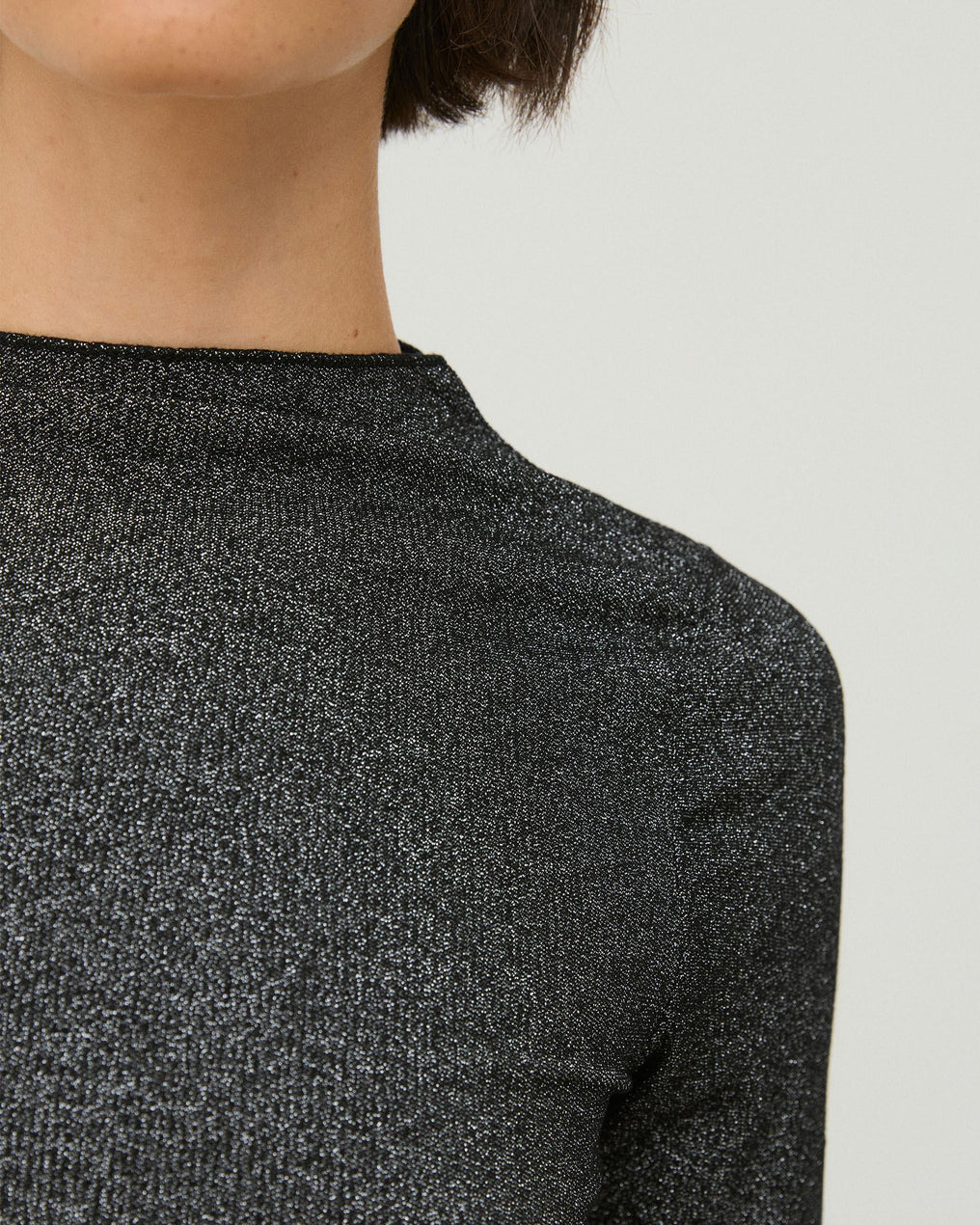Camiseta Brillo Negro