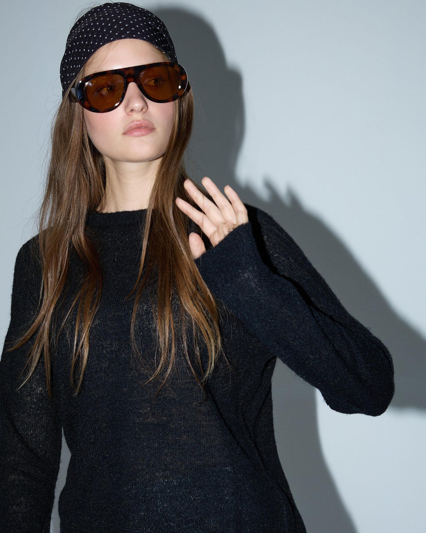 Jersey Punto Fino Negro