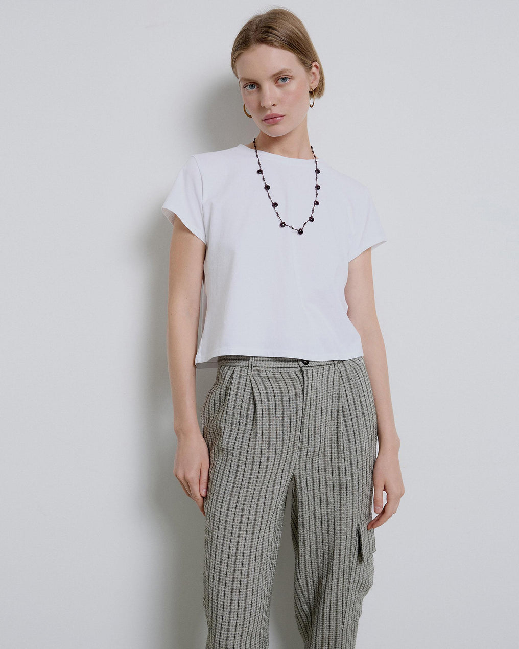 Green Cargo Baggy Pants