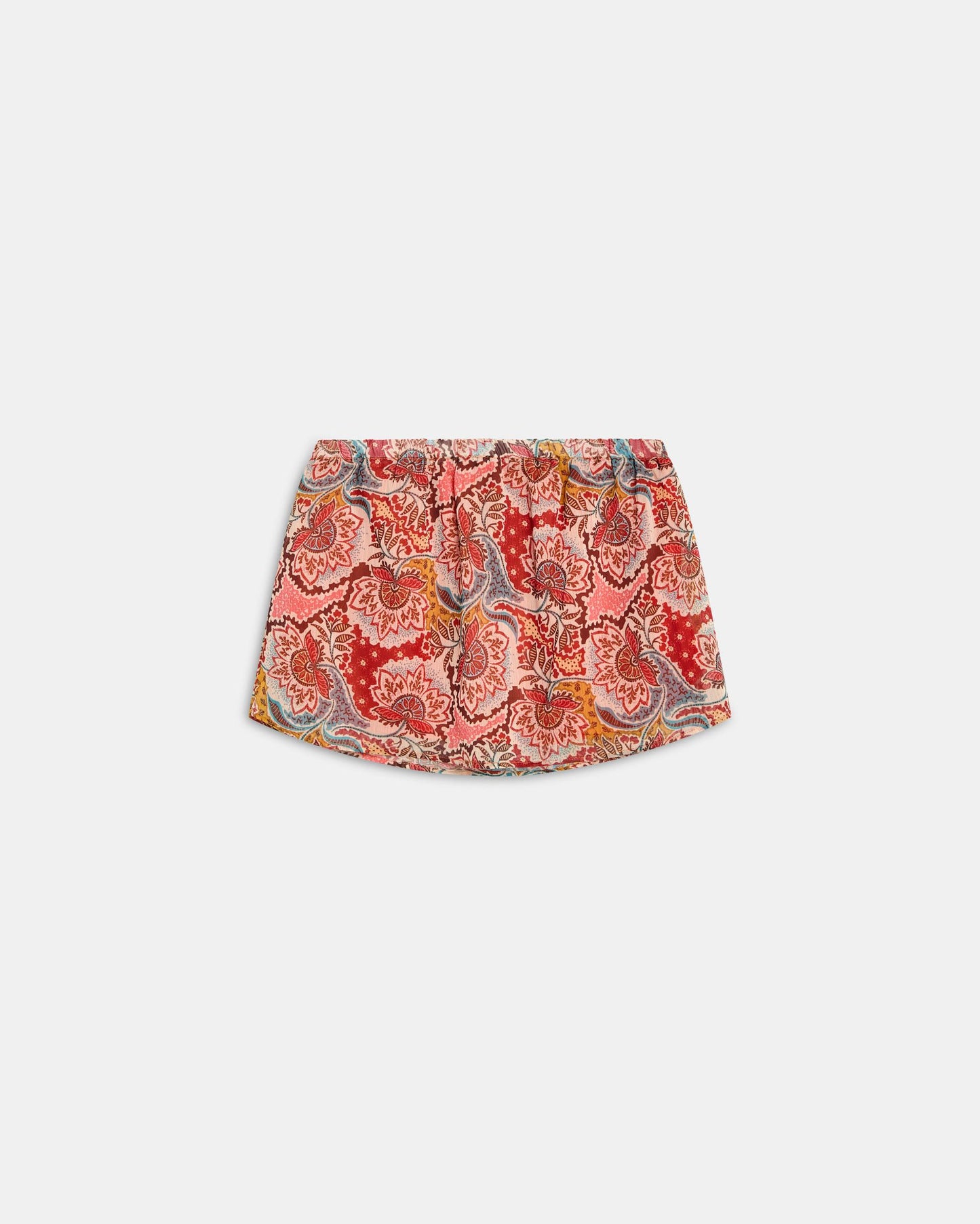 Top Bustier Imprimé Multicolore