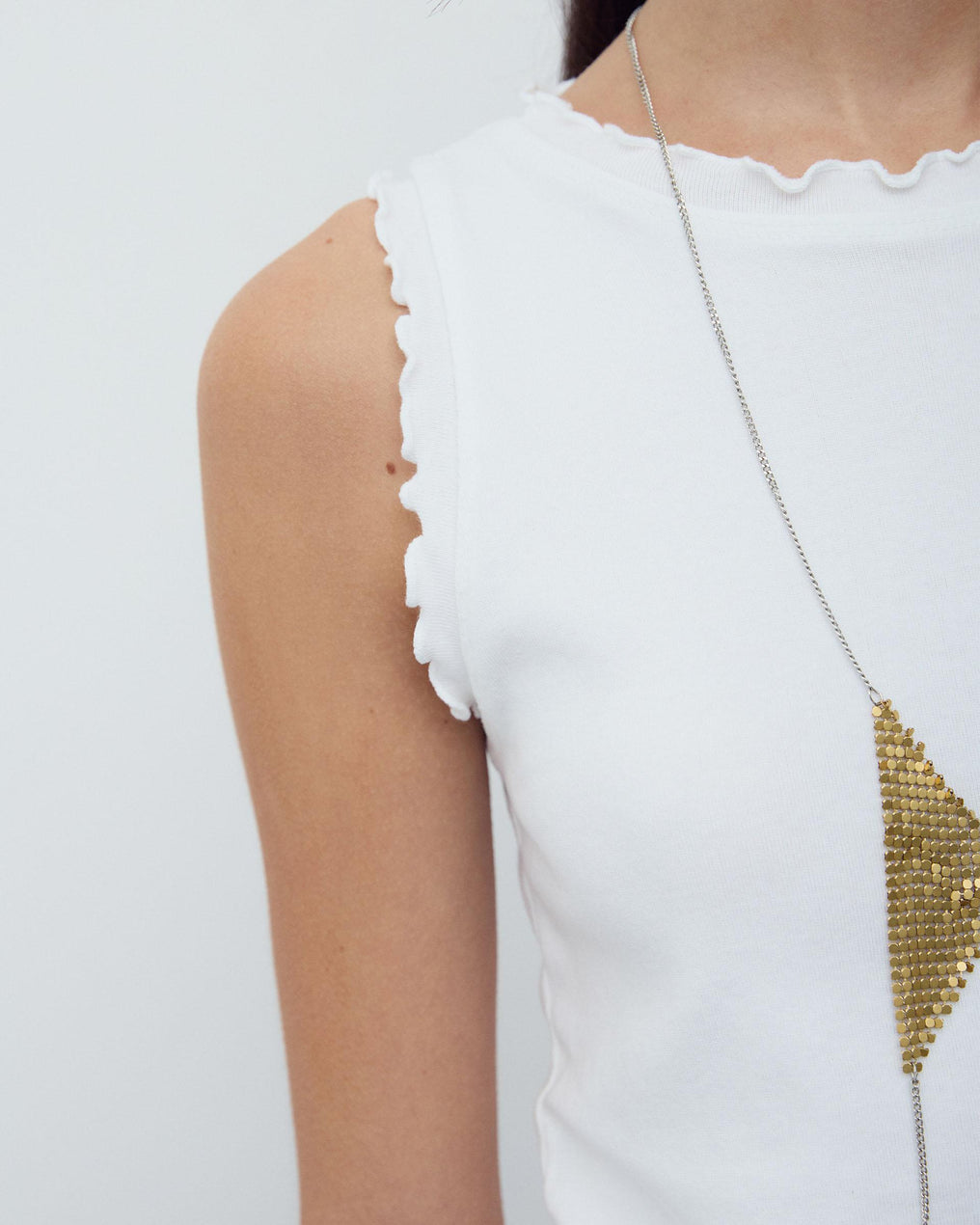 T-shirt Debrum Ondulado Branco