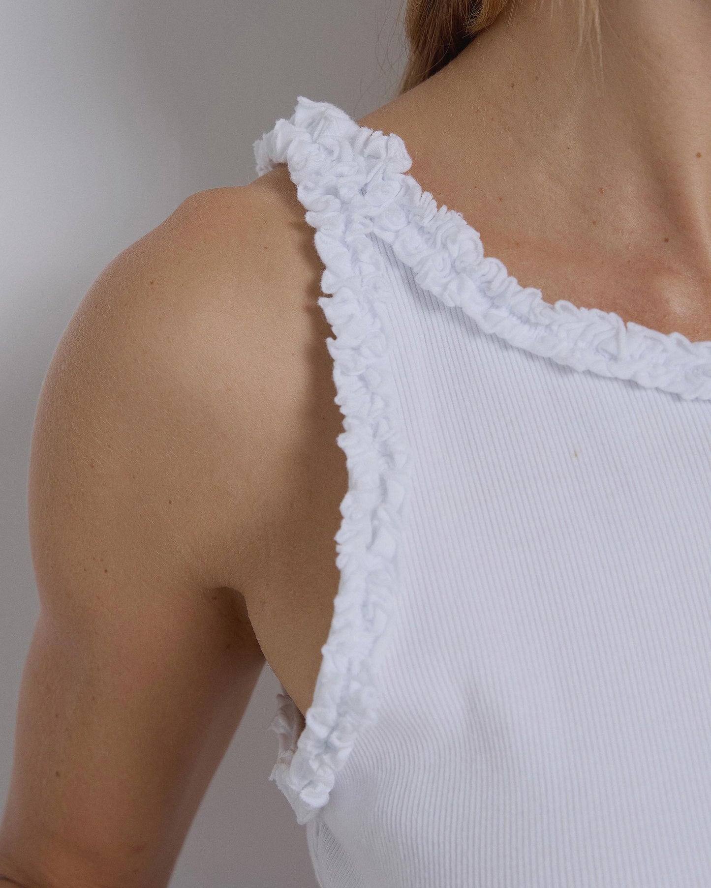 Camiseta Tank Volante Blanco