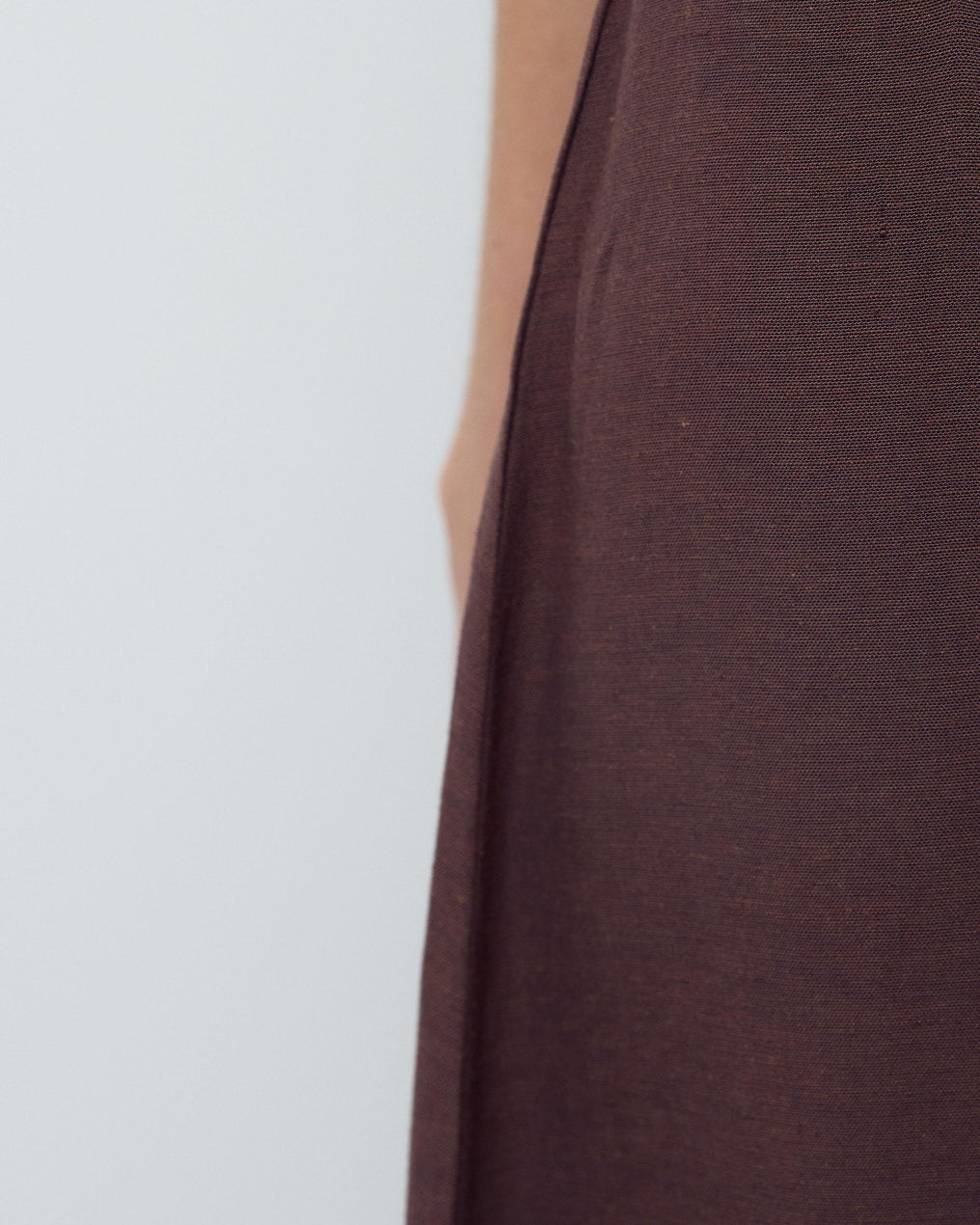 Falda Fluida Marrón