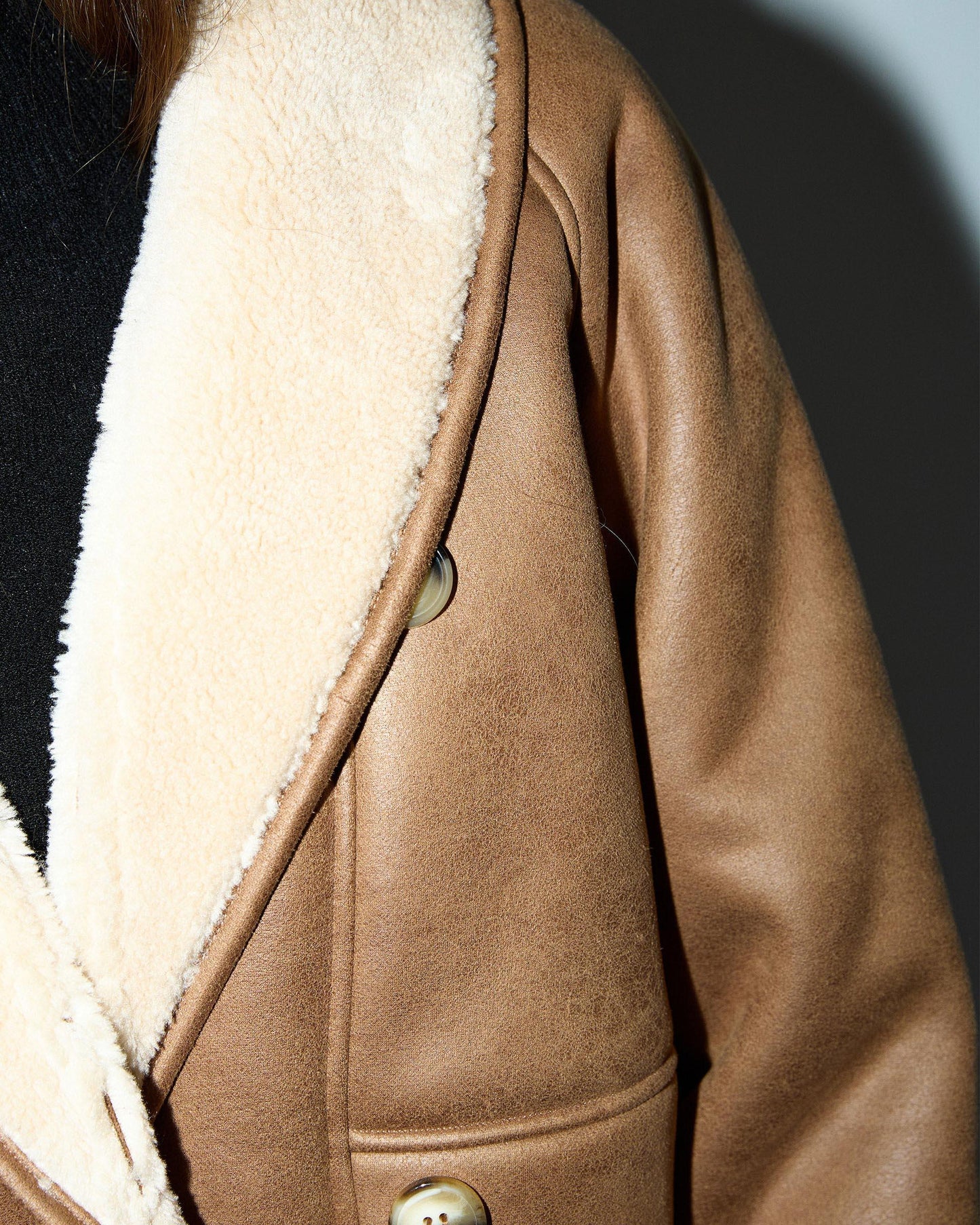 Abrigo Borrego Camel