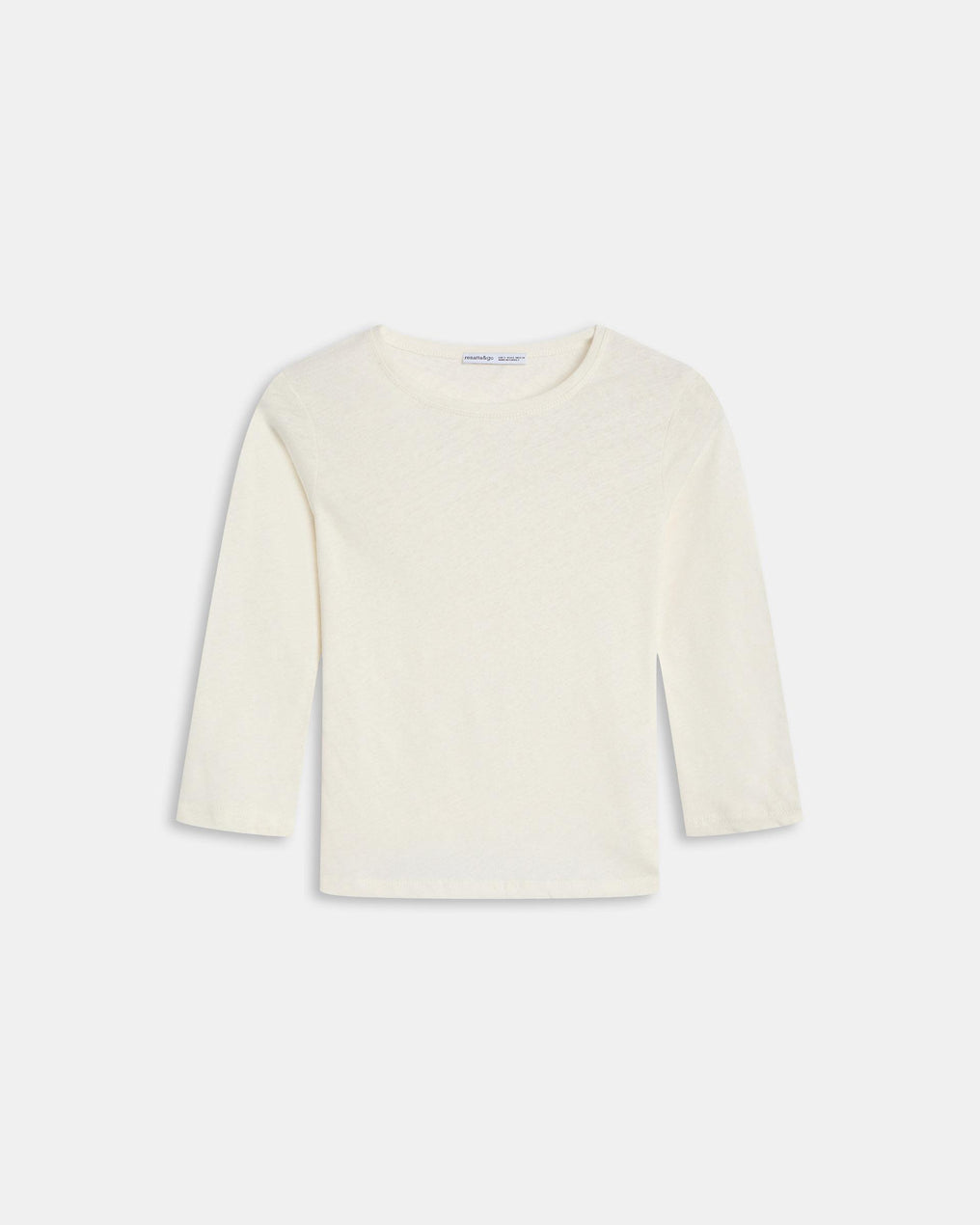 Basic Cap-Sleeve T-shirt White
