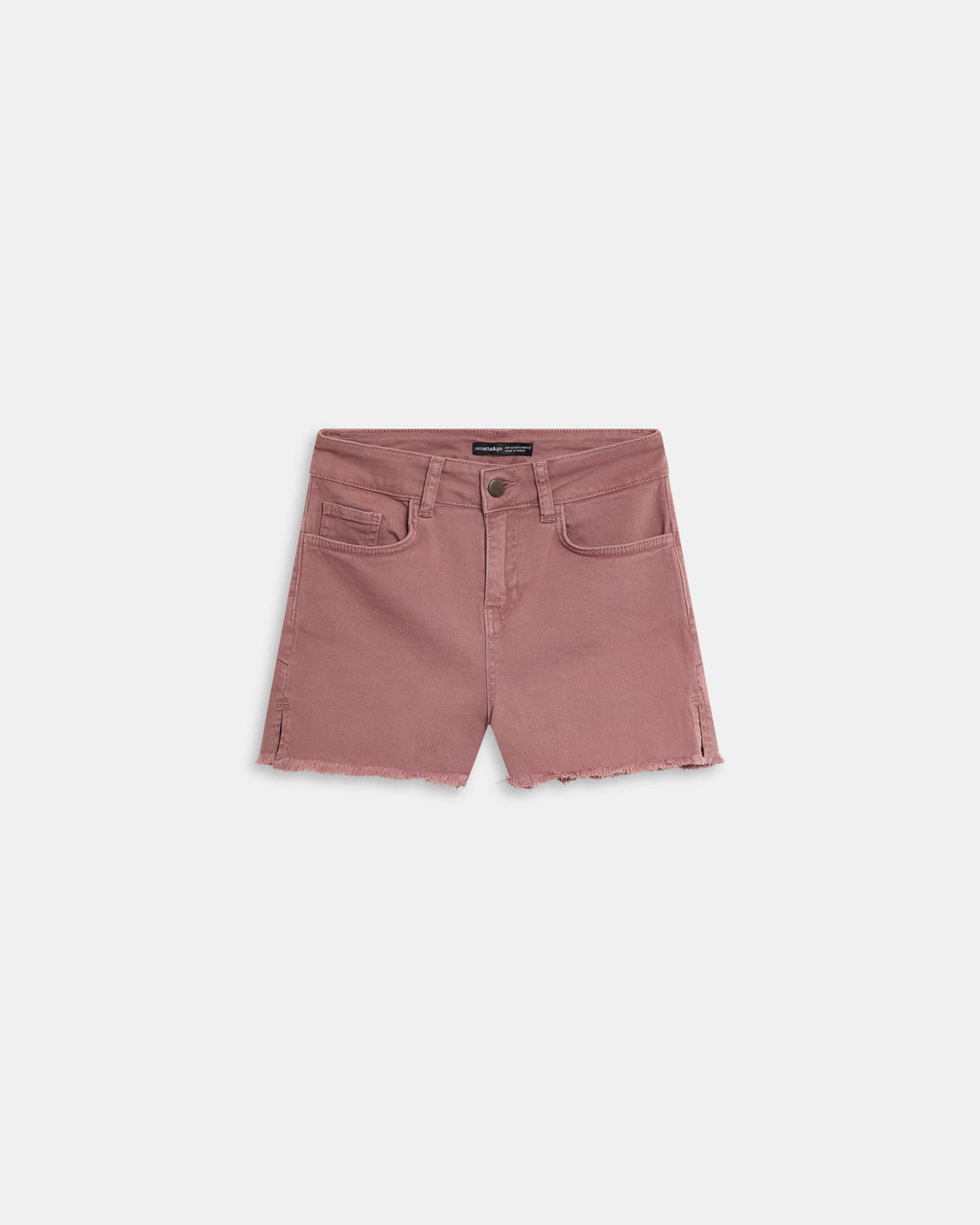 Shorts Estrellas Traseras Rosa Palo
