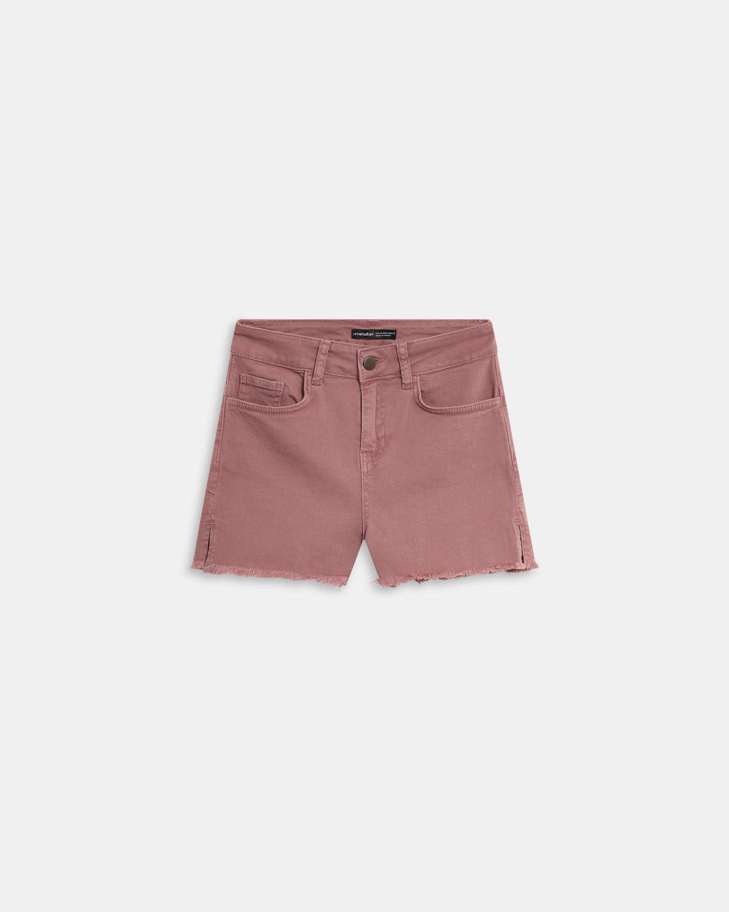 Shorts Estrellas Traseras Rosa Palo
