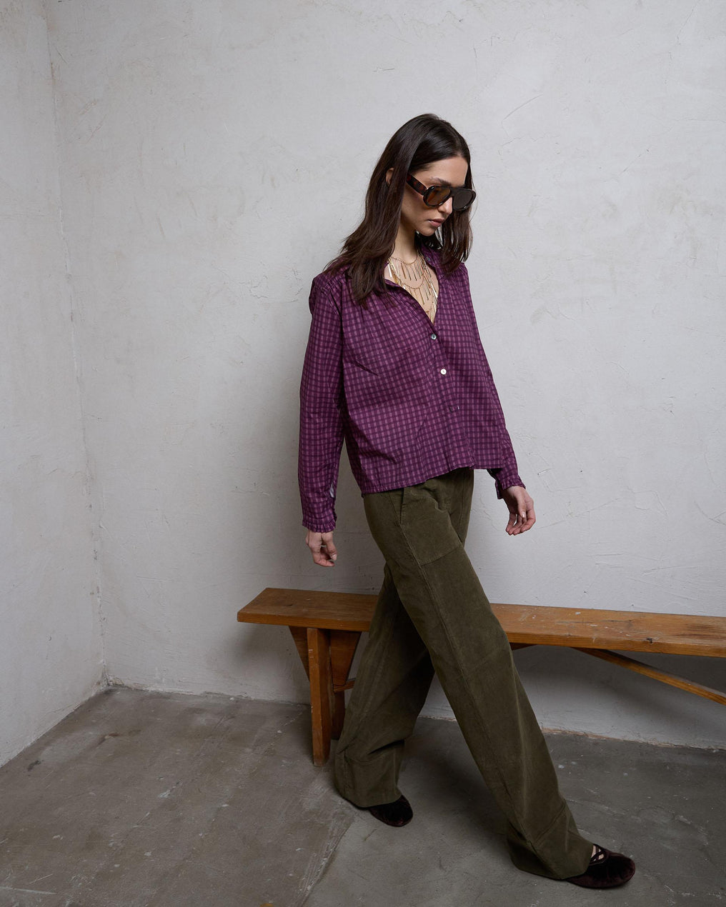 Pantalón Micropana Bolsillos Verde