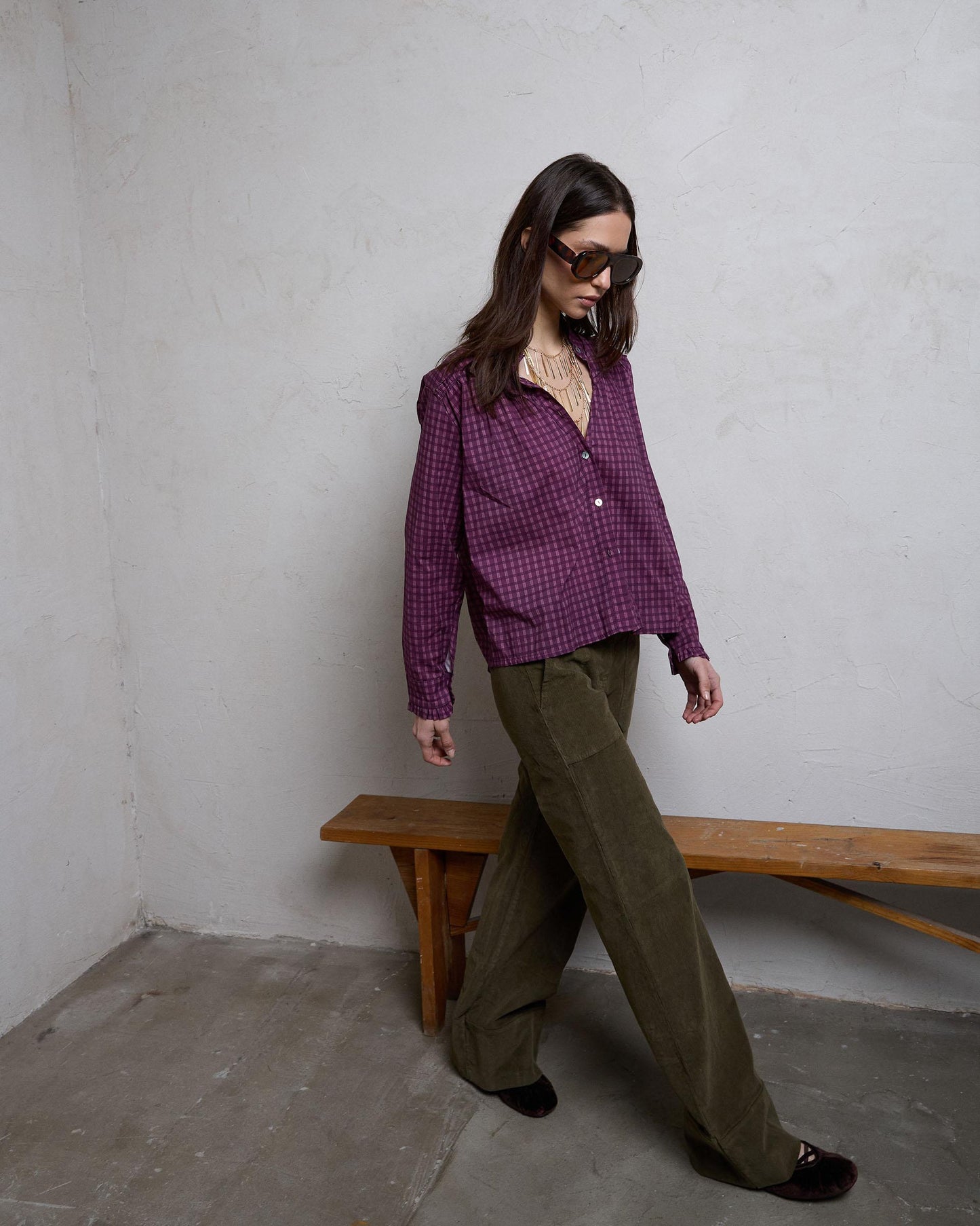 Pantalón Micropana Bolsillos Verde