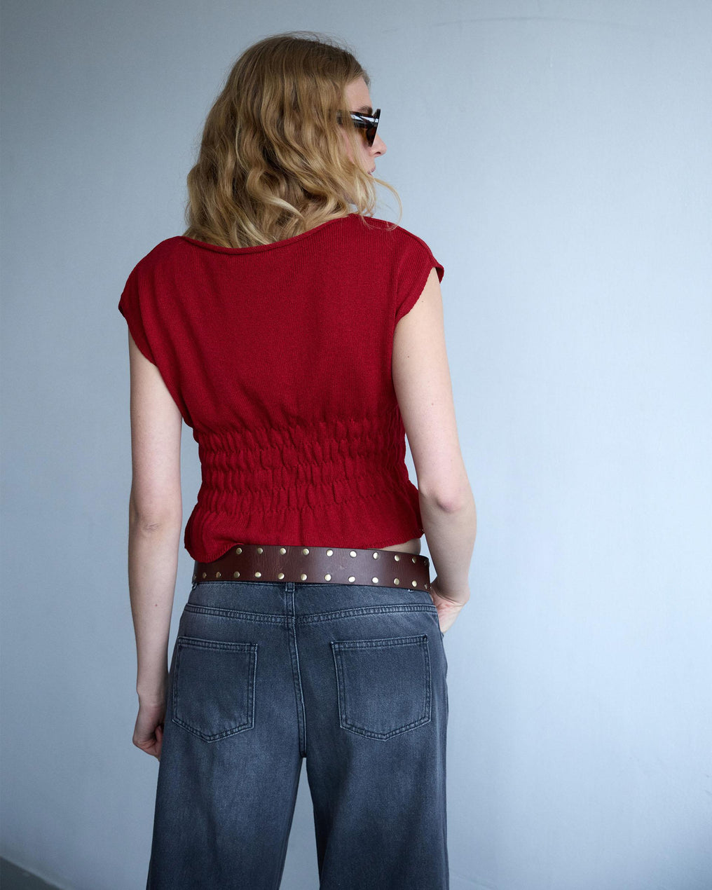 Top Punto Gomas Rojo