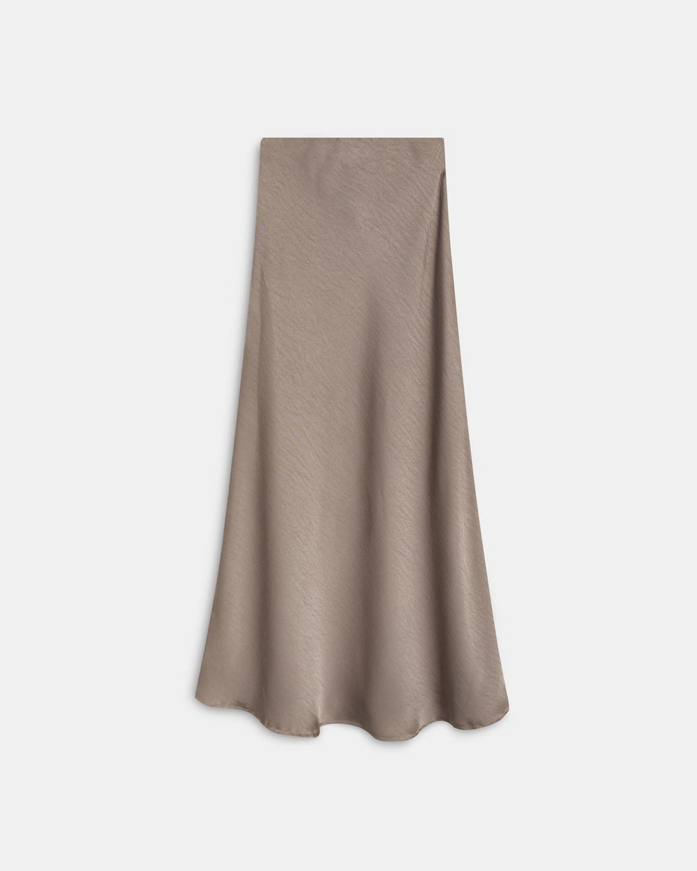 Saia Fluida Acetinada Toupe