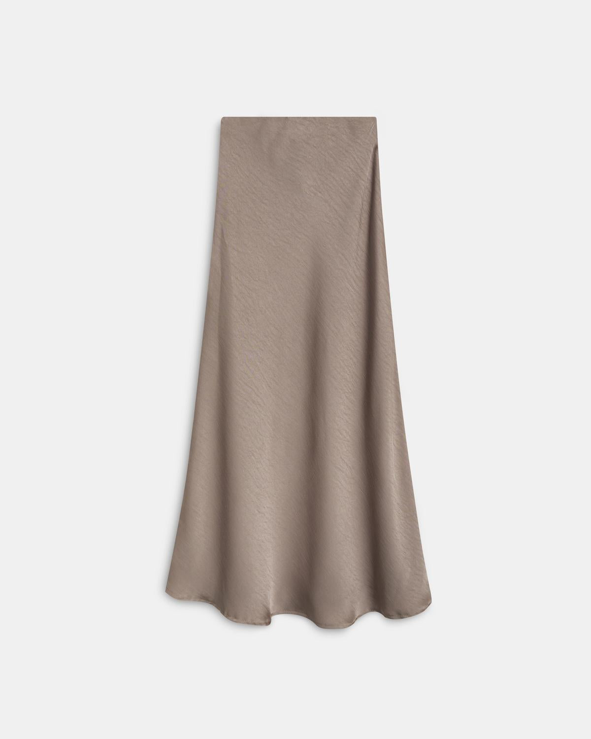 Saia Fluida Acetinada Toupe