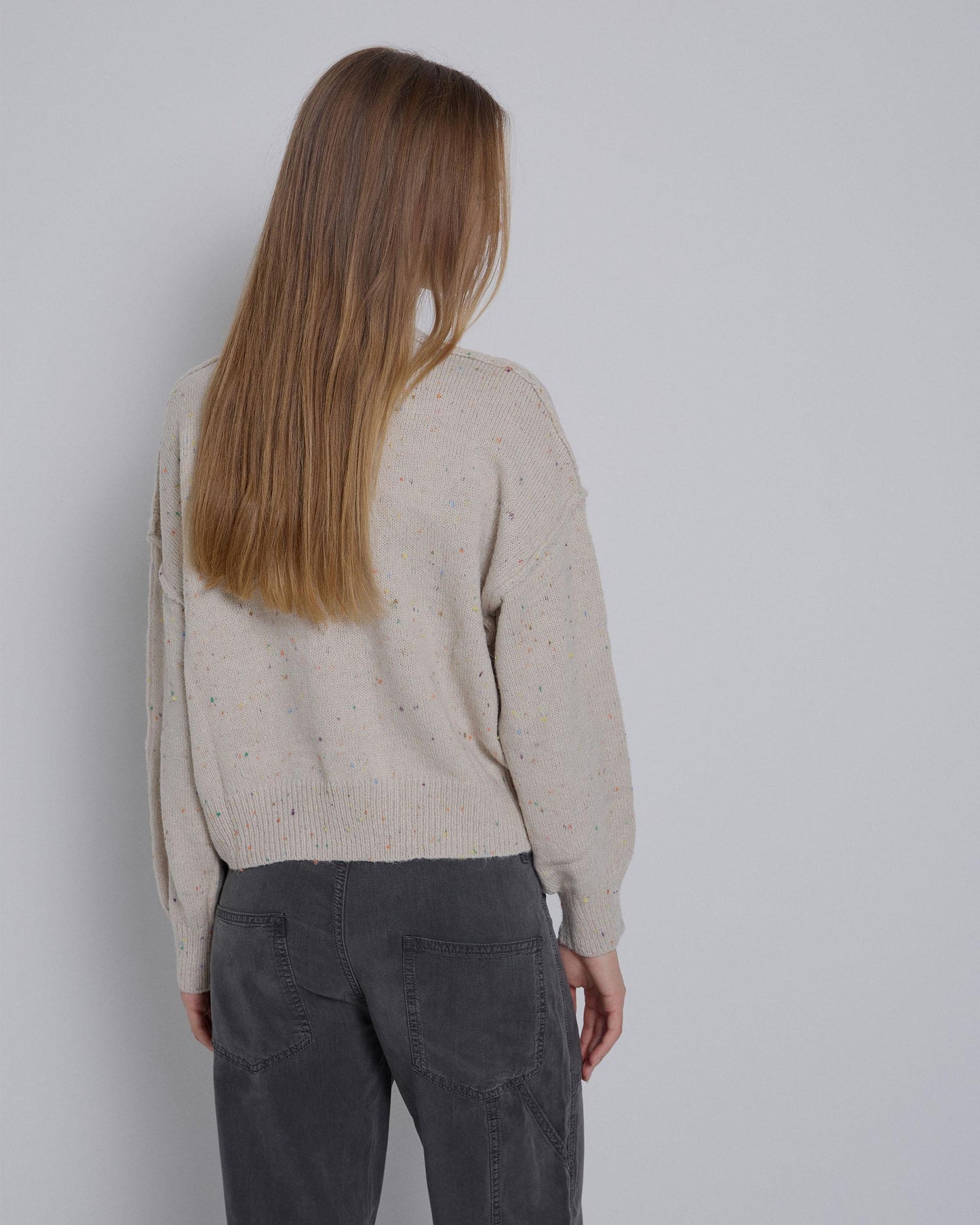 Jersey Jaspeado Beige