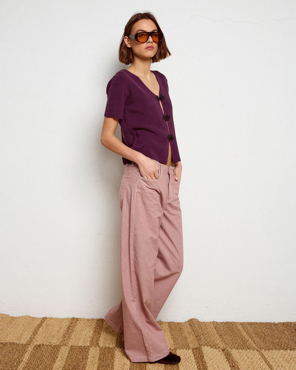 Top Punto Japo Morado