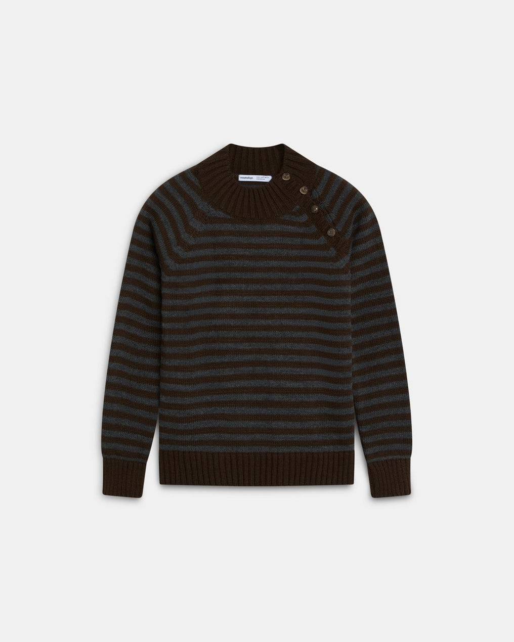 Jertsea Raglan Manga Botoiak Marrak Marroia