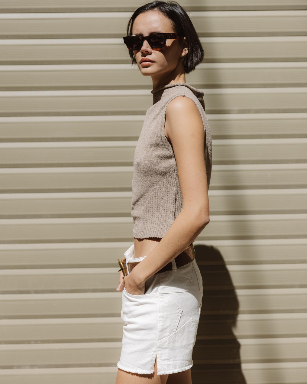 Shorts Étoiles Arrière Blanc
