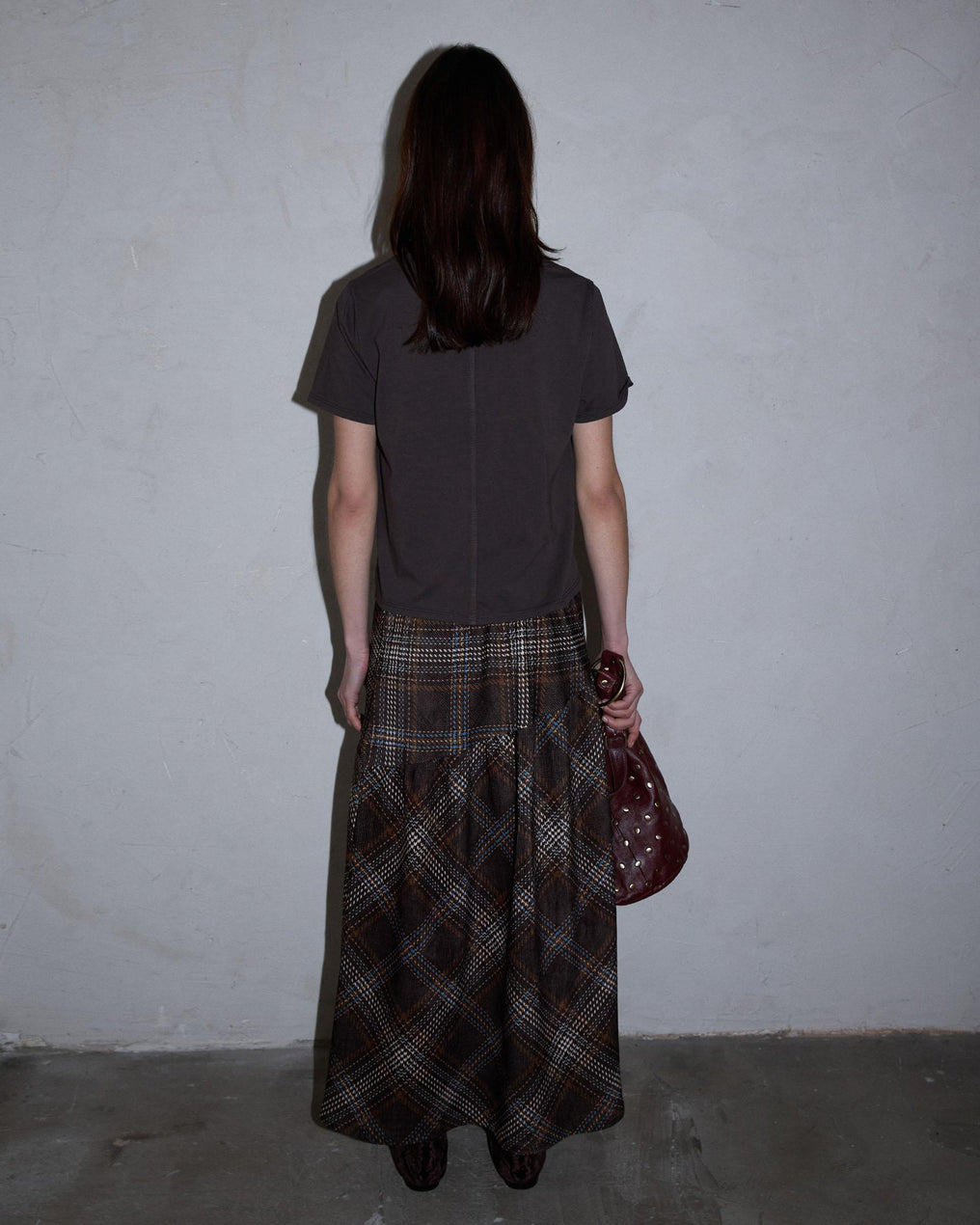 Camiseta Manga Corta Marrón