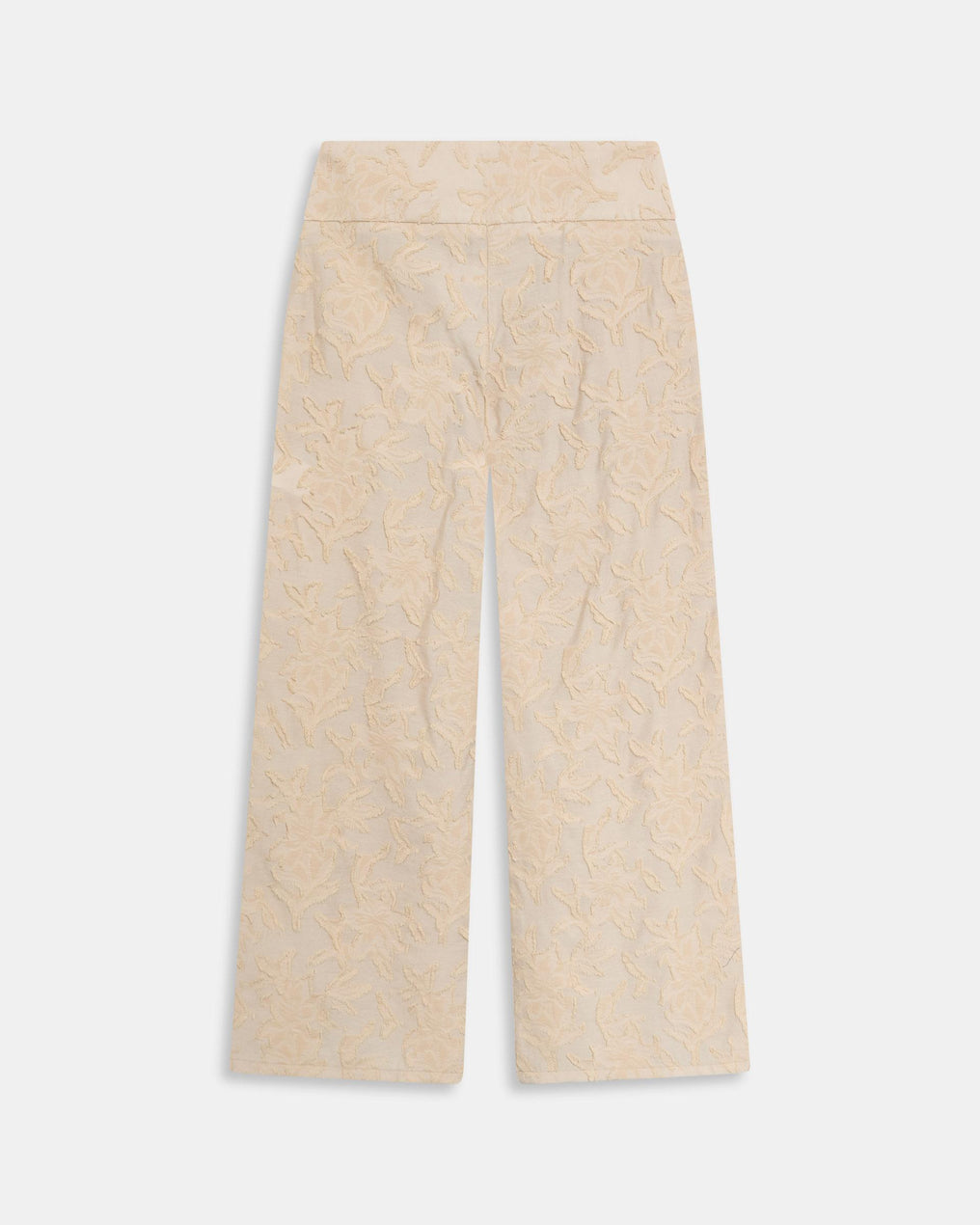 Calças Jacquard Cru