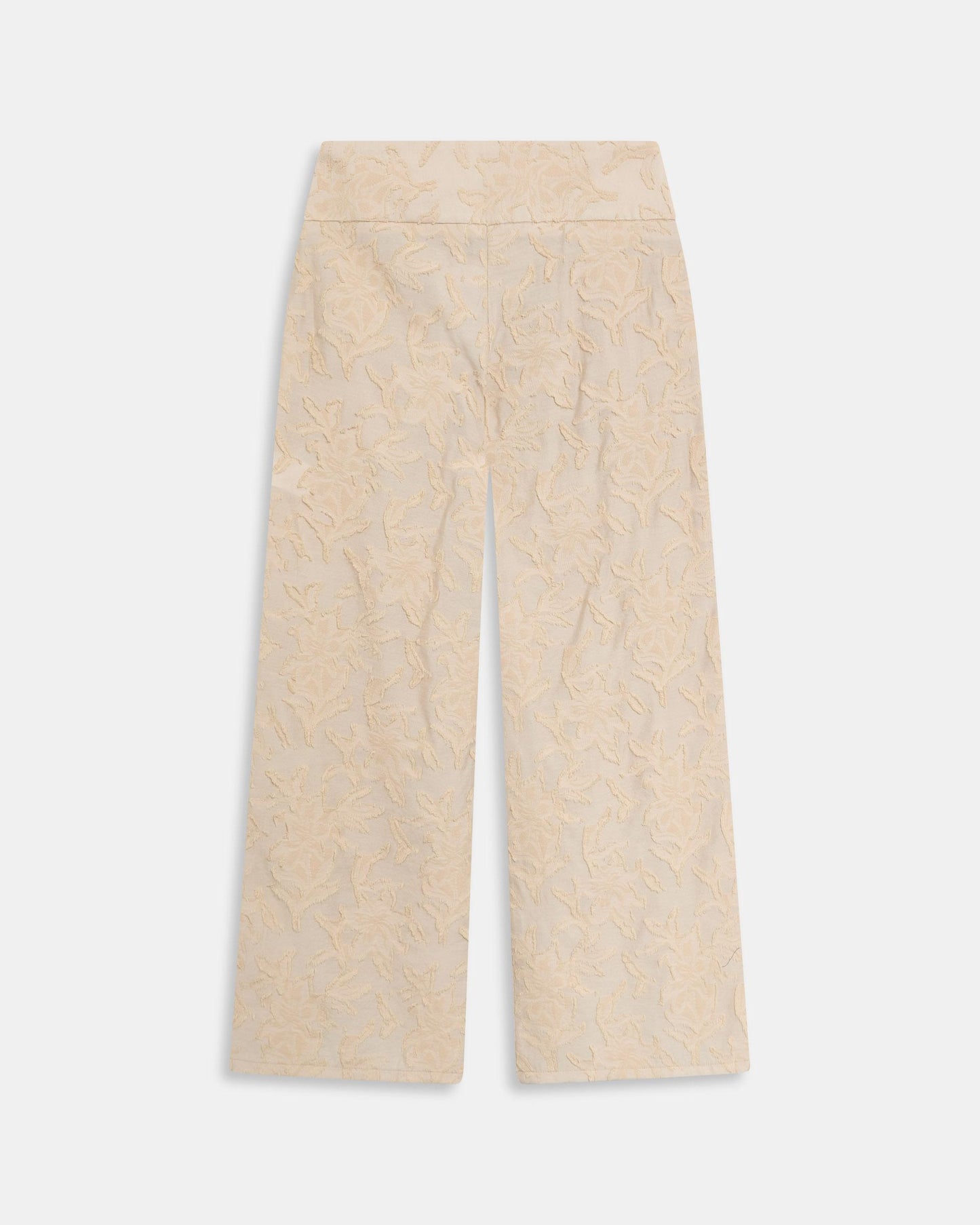 Calças Jacquard Cru