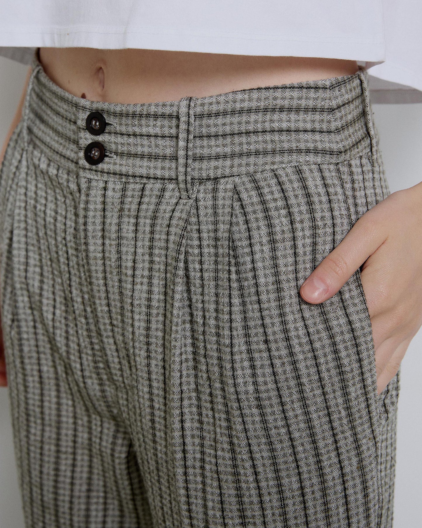 Green Cargo Baggy Pants