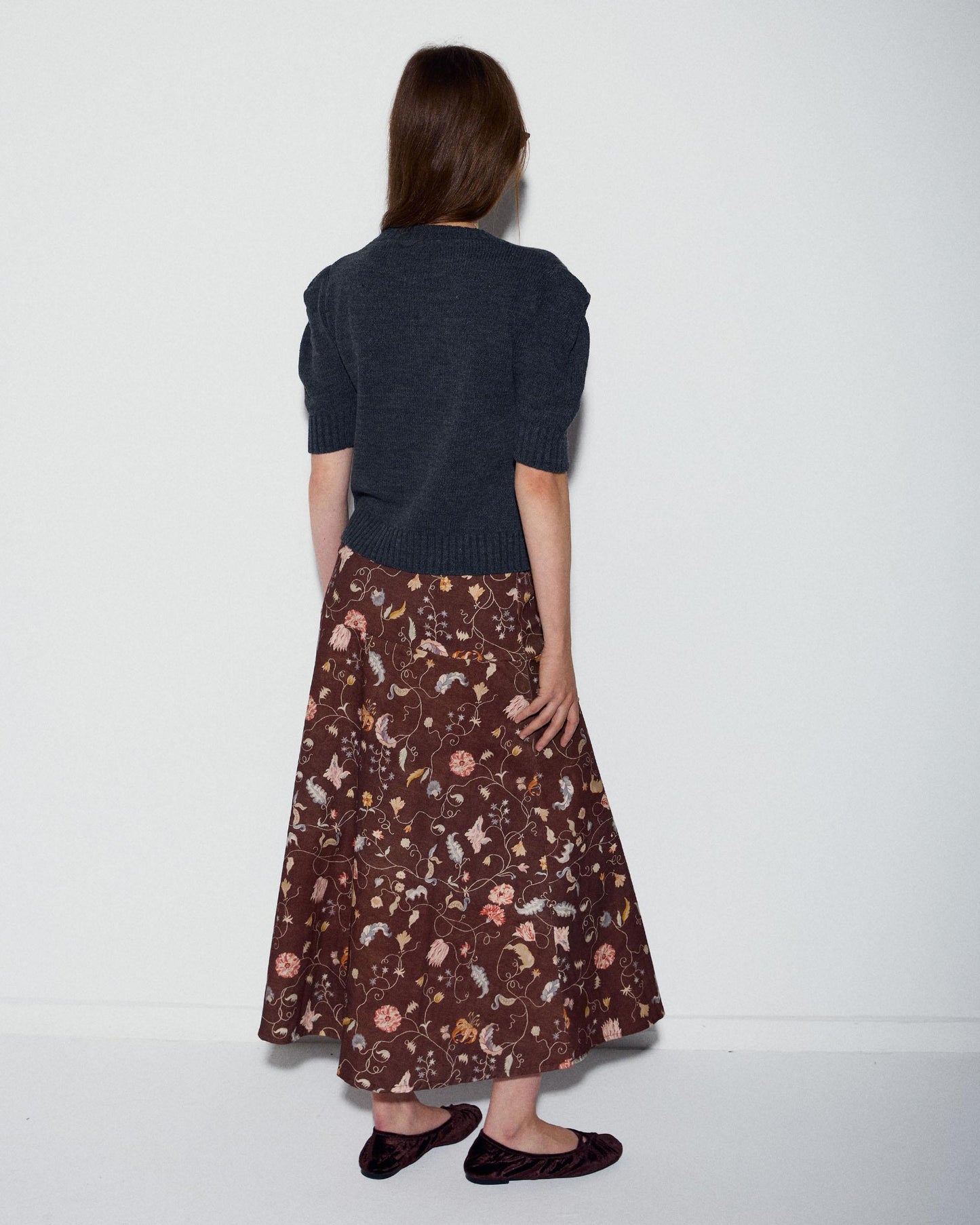 Top Punto Hombreras Antracita